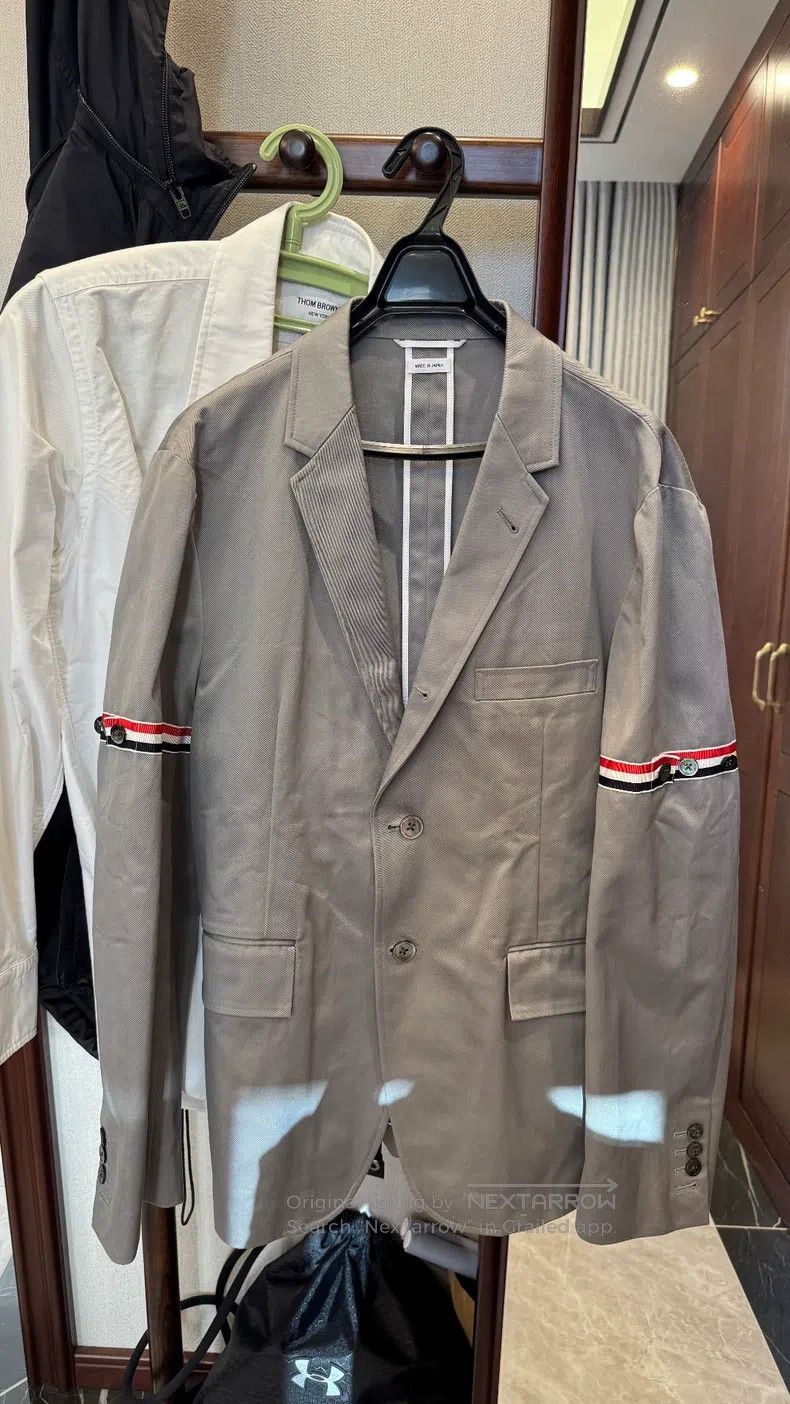 Thom Browne Thom Browne Leisure twill cotton jacket Size US L / EU 52-54 / 3 - 1 Thumbnail