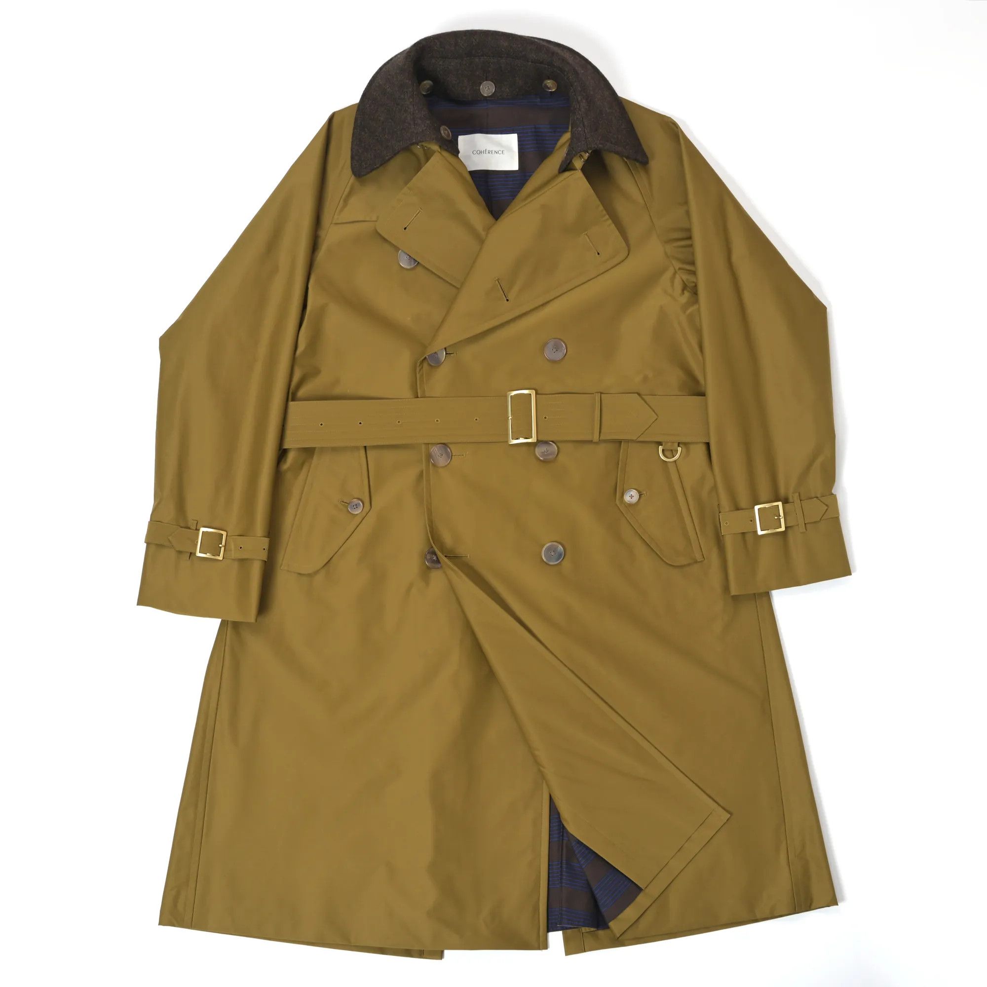 Japanese Brand COHÉRENCE Al II trench (M) Size US M / EU 48-50 / 2 - 1 Thumbnail