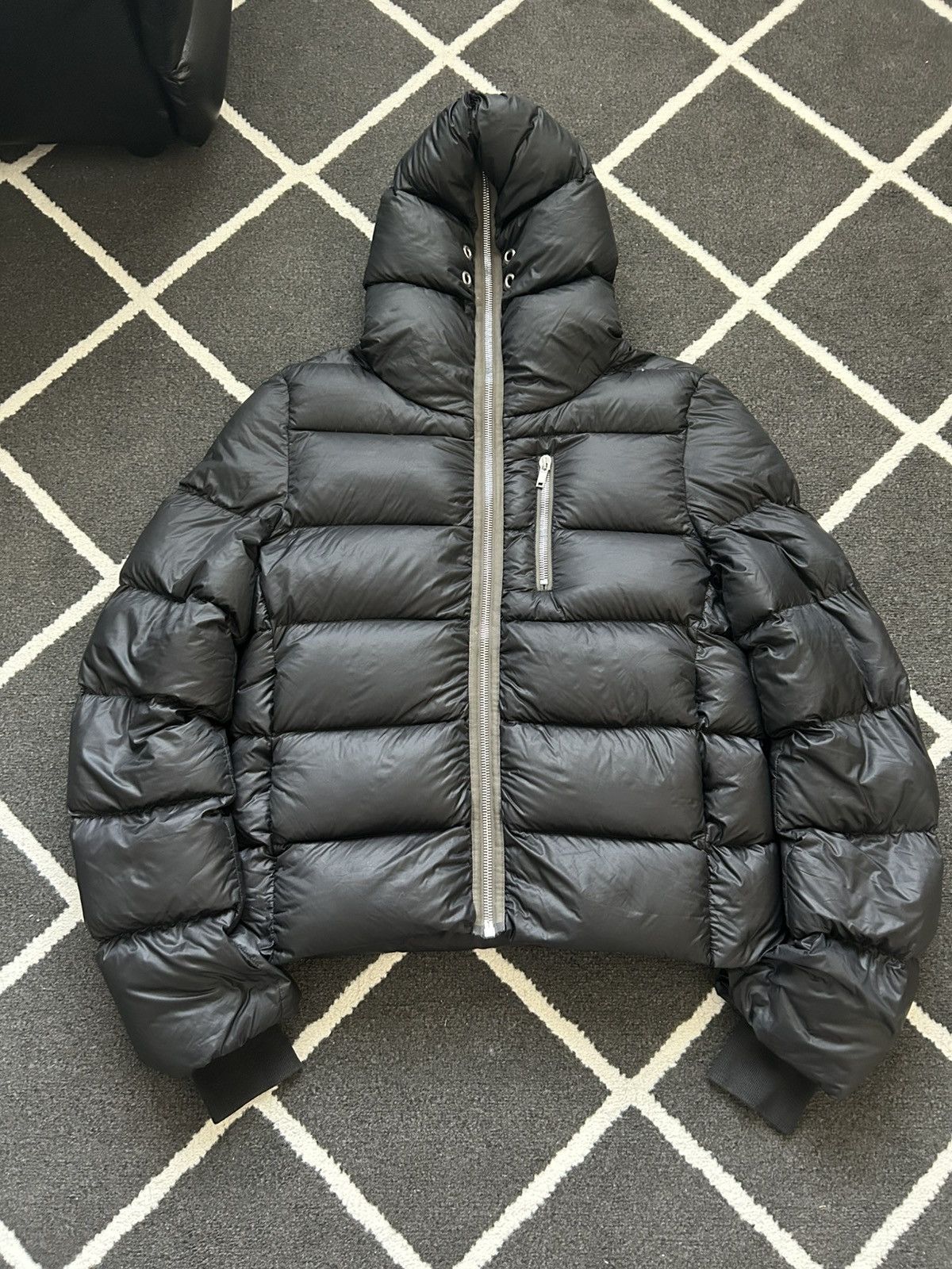 Rick Owens Rick Owens Gimp Puffer Jacket Size US S / EU 44-46 / 1 - 1 Thumbnail