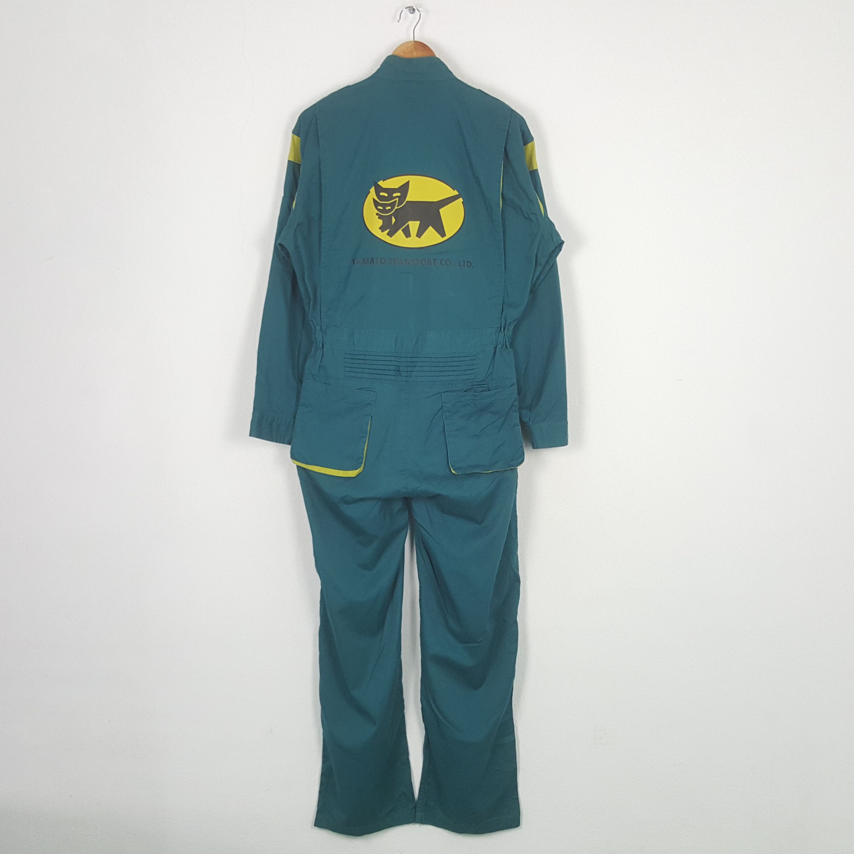 Japanese Brand Vintage Yamato Transport Japanese Work Coverall Jacket RR27 Size US M / EU 48-50 / 2 - 1 Thumbnail