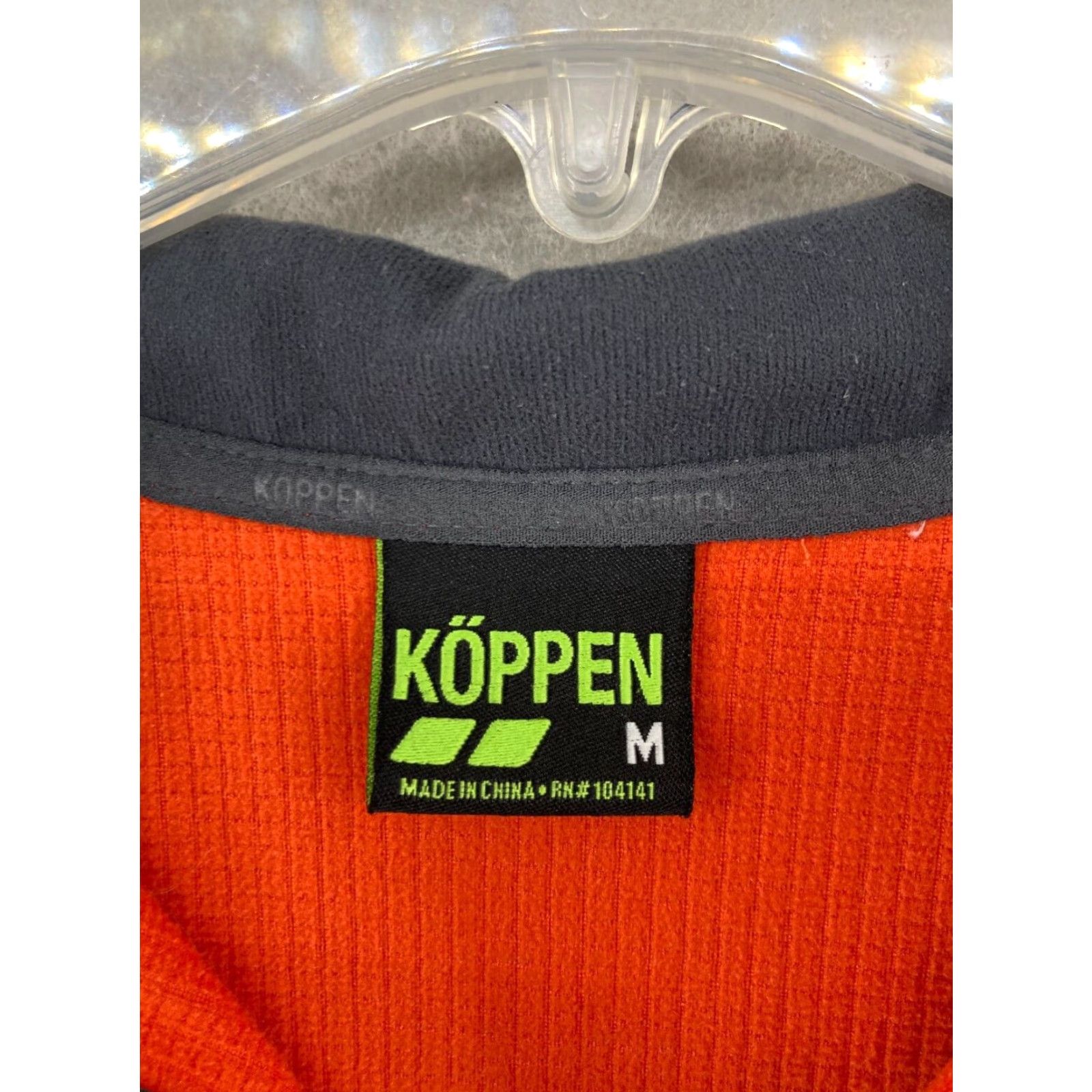 Vintage Koppen Mens Long Sleeve Shirt M Orange Hiking Outdoor Plaid Zip Zipper Casual Workwear Button-Up Collared Regular Men’s Size US M / EU 48-50 / 2 - 7 Thumbnail