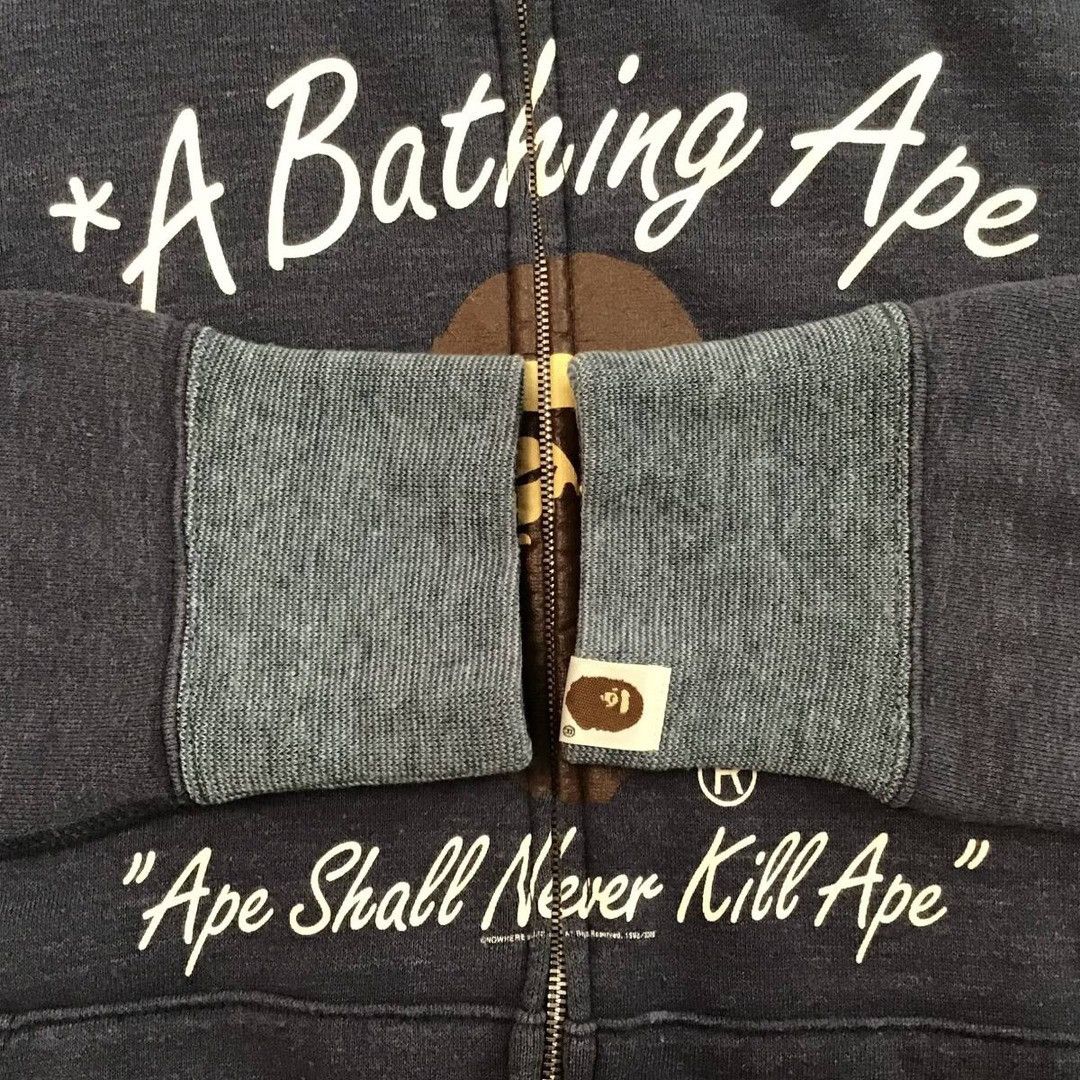 Bape BAPE APE HEAD Logo Full Zip Hoodie a bathing ape NIGO Size US M / EU 48-50 / 2 - 6 Thumbnail