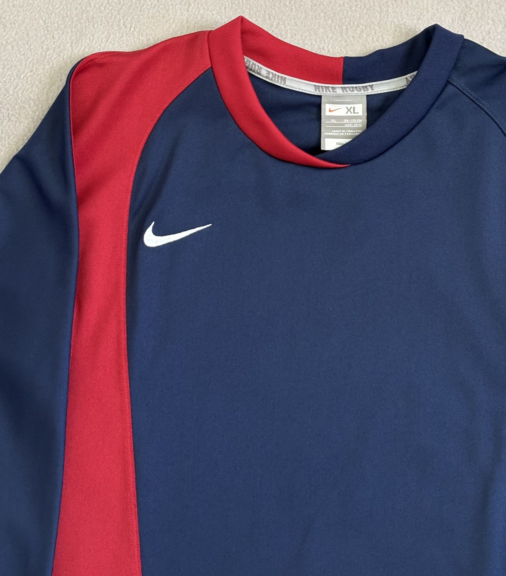 Nike Longsleeve Nike Rugby Y2K Small Size US S / EU 44-46 / 1 - 6 Thumbnail
