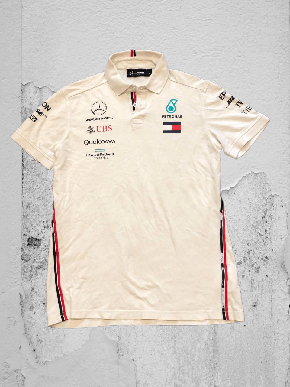 Mercedes-Benz Vintage Streetwear T-Shirt Mercedes-Benz white MOTO Size US S / EU 44-46 / 1 - 1 Thumbnail