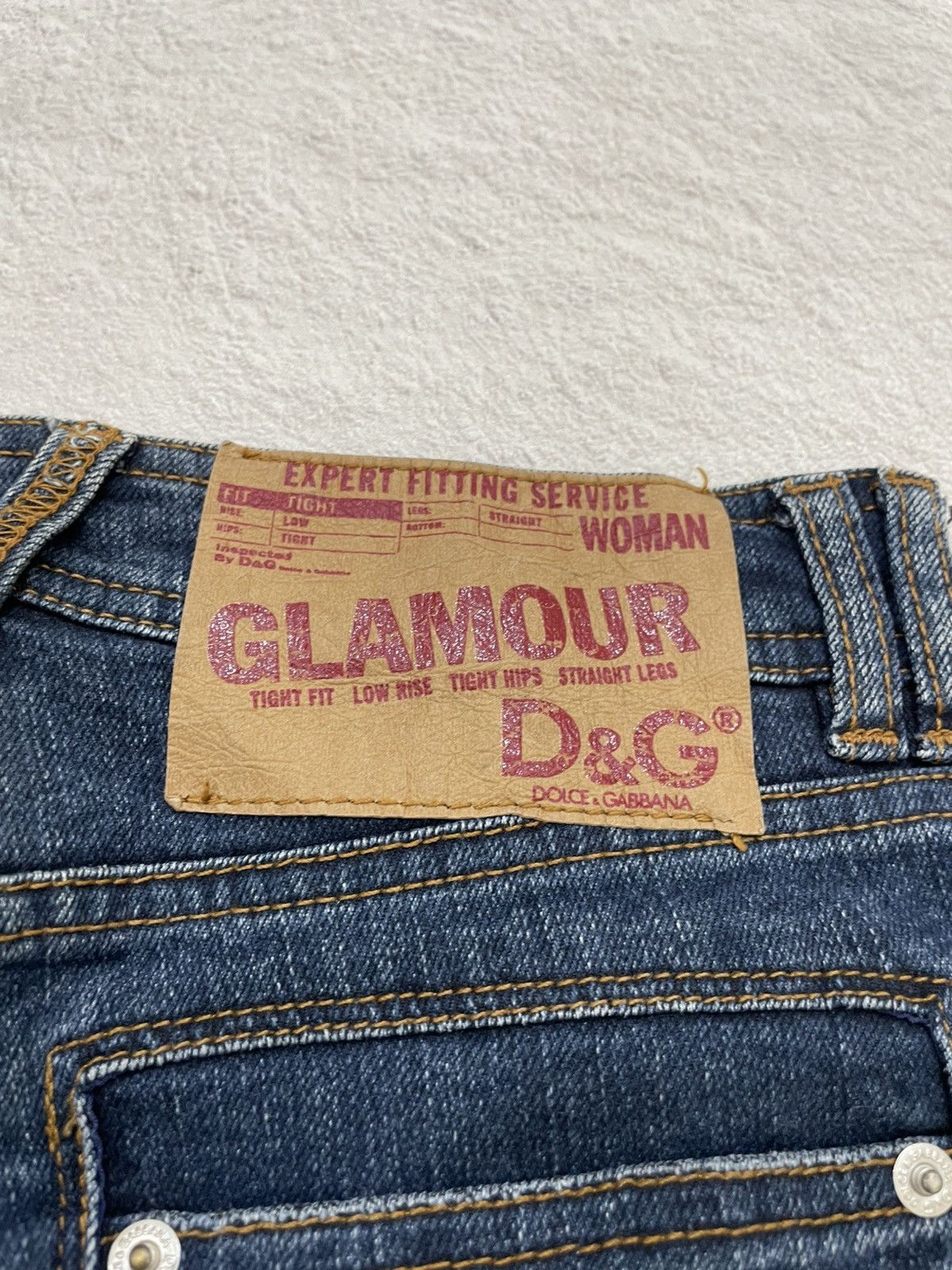 Dolce & Gabbana Dolce & Gabbana Basic Denim Women Y2K Size 26" / US 2 / IT 38 - 7 Thumbnail