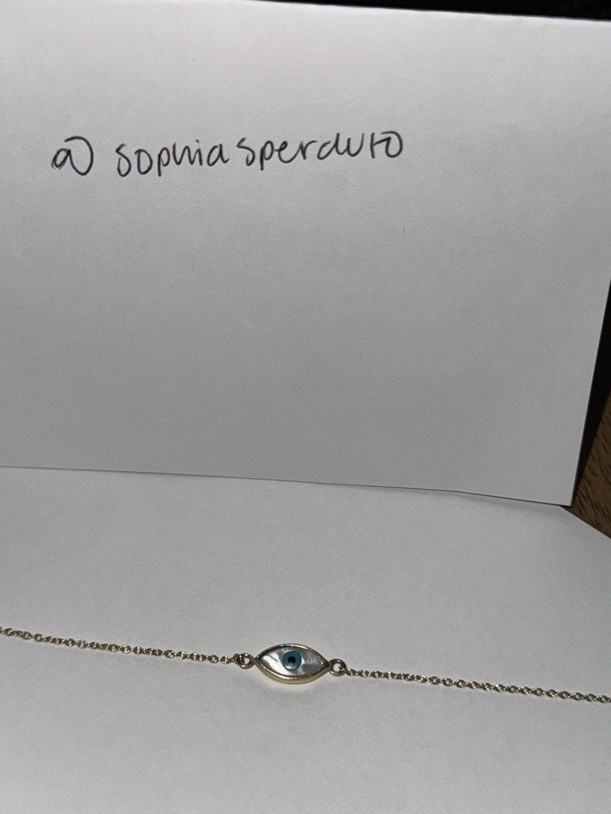Other 14k yellow gold 7in. evil eye bracelet Size ONE SIZE - 3 Thumbnail