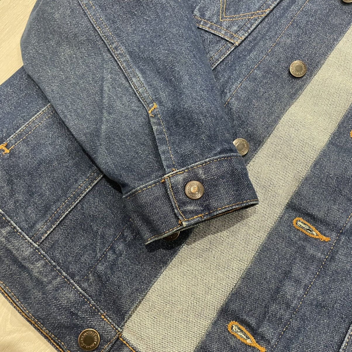 Vintage × Wrangler 80s Vintage Wrangler M-159 Western Denim Jeans Jacket bomber Size US L / EU 52-54 / 3 - 6 Thumbnail
