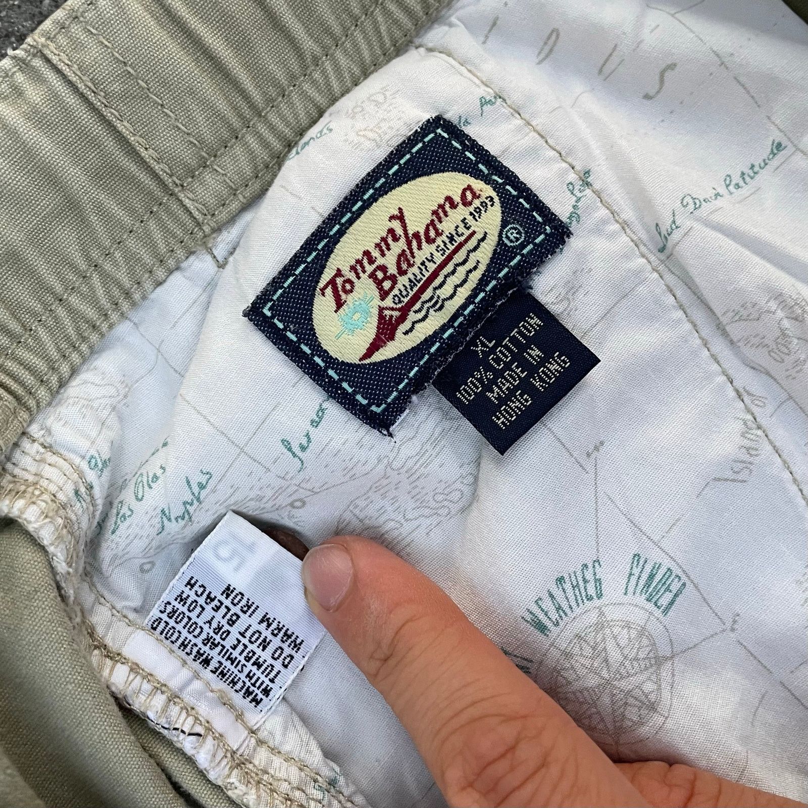 Tommy Bahama 90s Vintage Tommy Bahama Cotton Pants Relaxed Fit Size US 40 / EU 56 - 3 Thumbnail