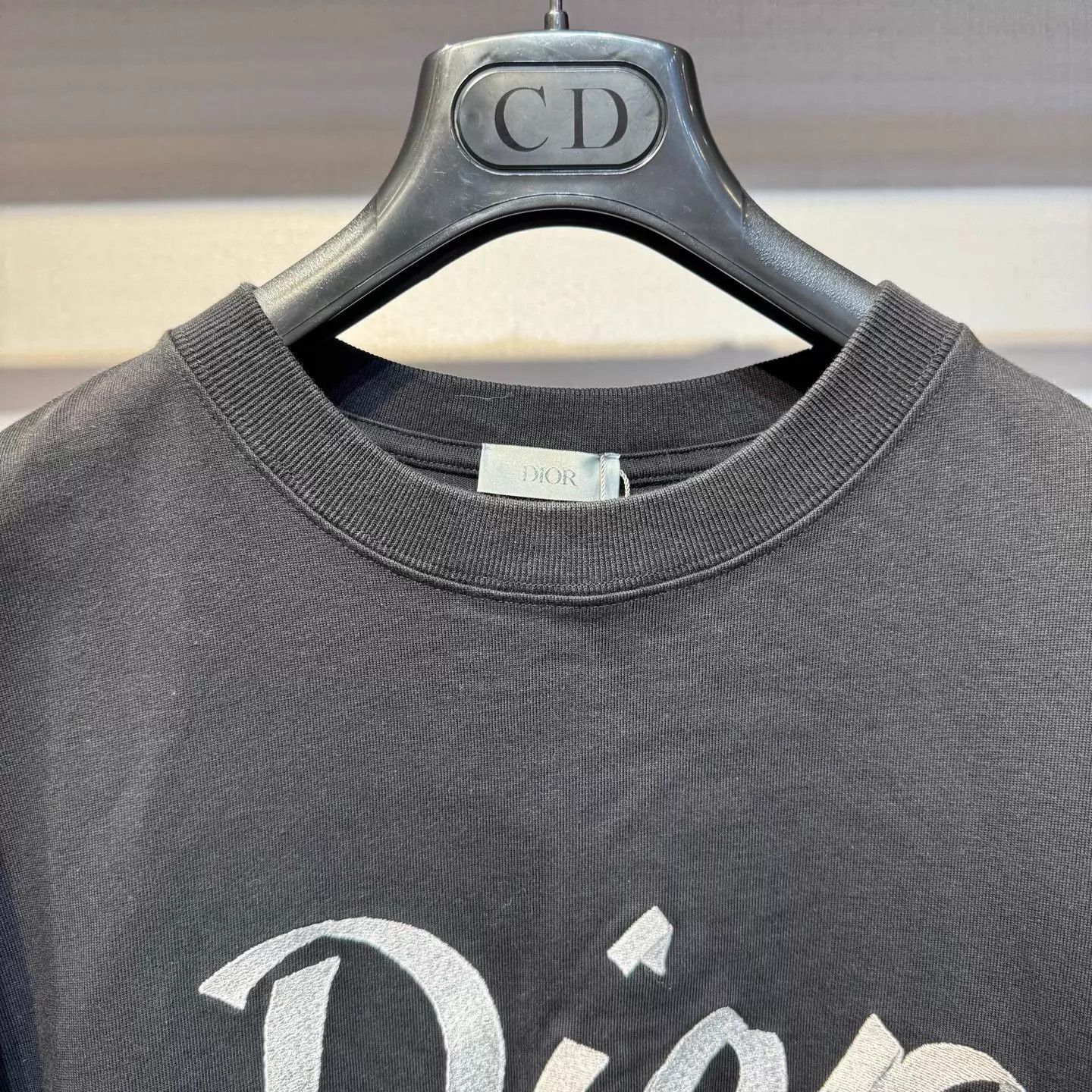 Dior Dior Embroidered Logo Short Sleeve T-shirt M Size US M / EU 48-50 / 2 - 3 Thumbnail