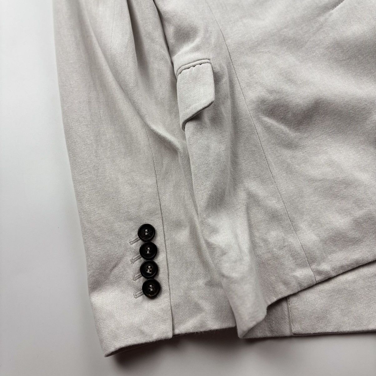 Brunello Cucinelli Brunello Cucinelli Single Breasted Linen Blend Blazer Size S / US 4 / IT 40 - 7 Thumbnail