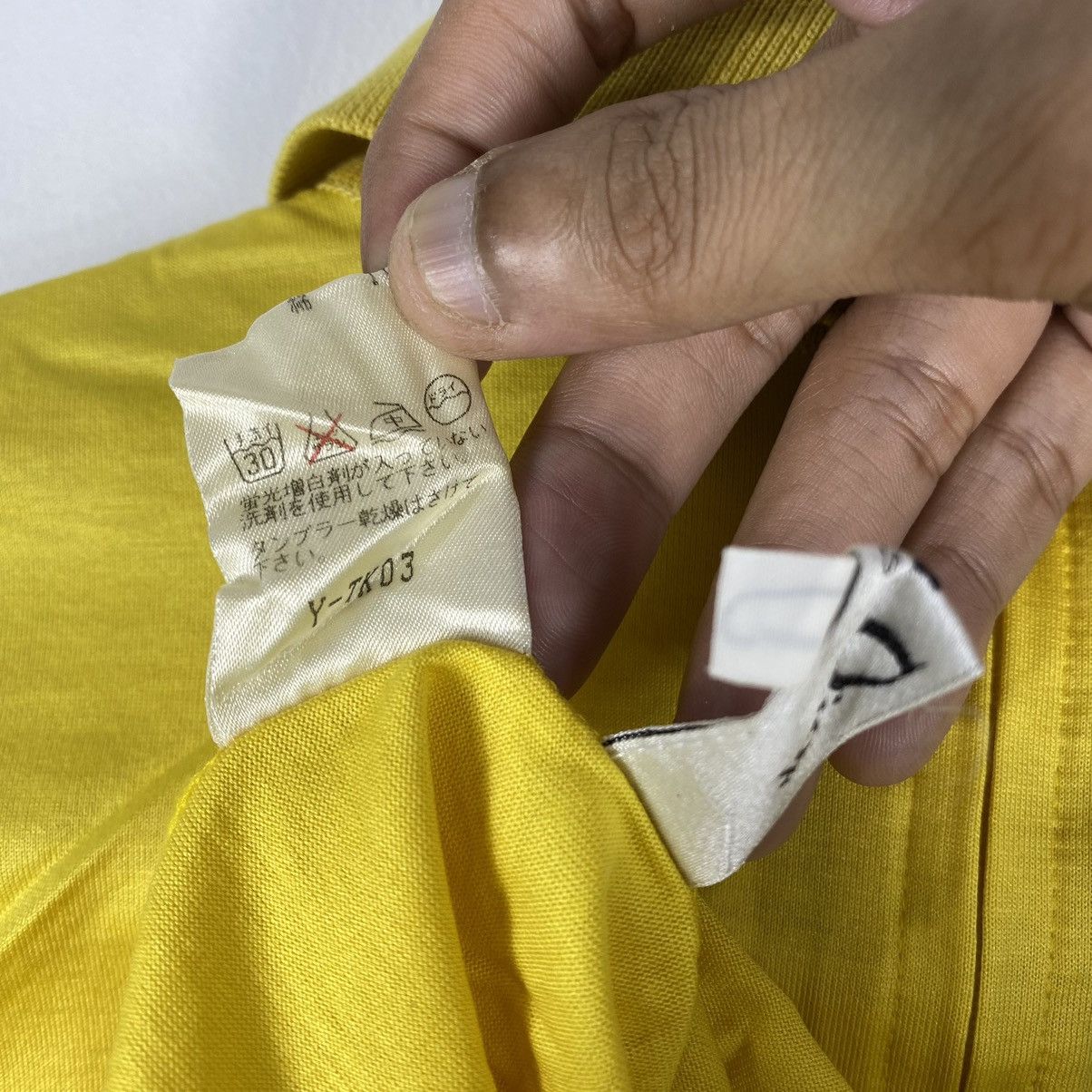 Christian Dior Monsieur × Vintage VINTAGE 80's CD SPORTS BACK ZIPPER LS POLO TEE Size M / US 6-8 / IT 42-44 - 9 Thumbnail