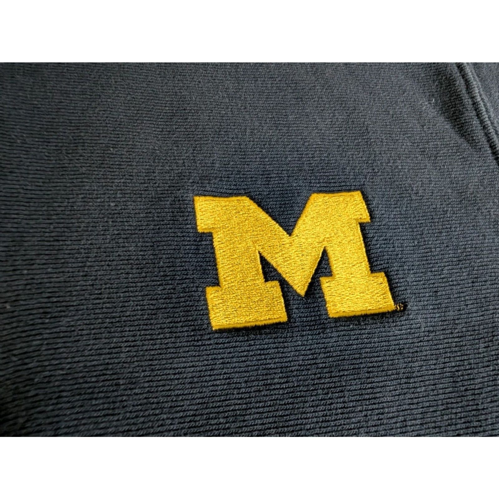 Champion VINTAGE Champion Reverse Weave 1/4 Zip Pullover Sweatshirt Michigan Wolverines Navy M Men Long Sleeve Cotton Blend Logo Size US M / EU 48-50 / 2 - 3 Thumbnail