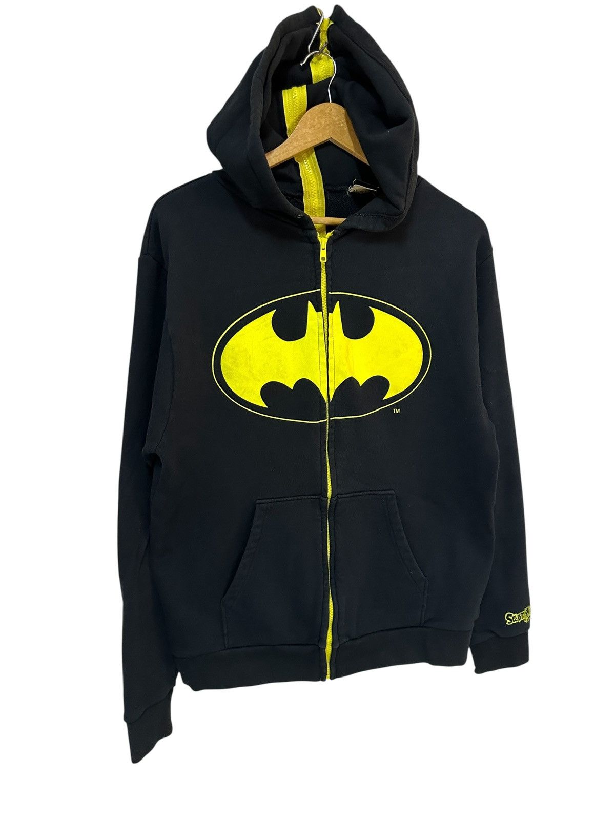 DC Comics Vintage Batman Kinetic Big Logo Size US L / EU 52-54 / 3 - 3 Thumbnail