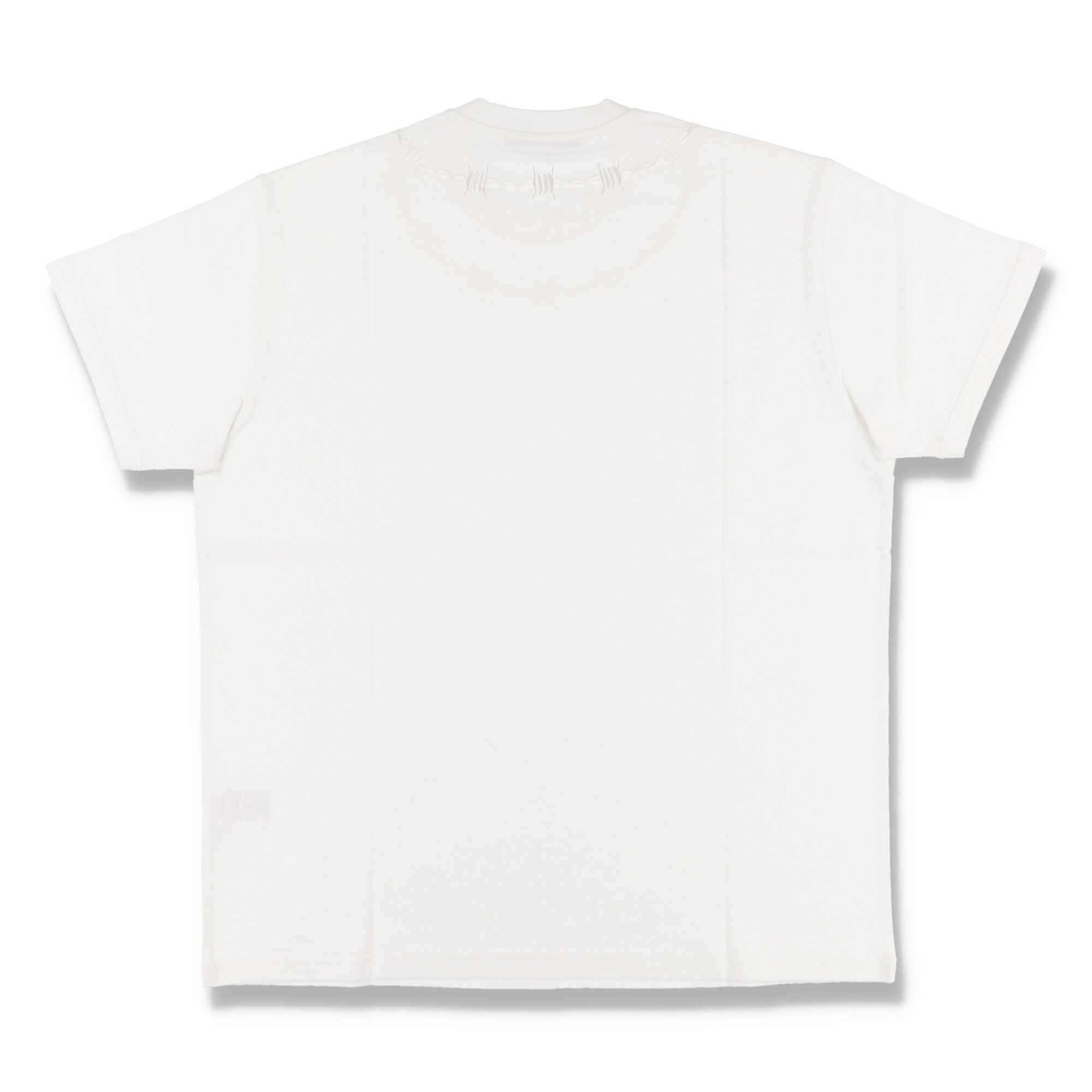 Givenchy White Embroidered Barbed Wire Oversized T-Shirt Size US S / EU 44-46 / 1 - 7 Thumbnail