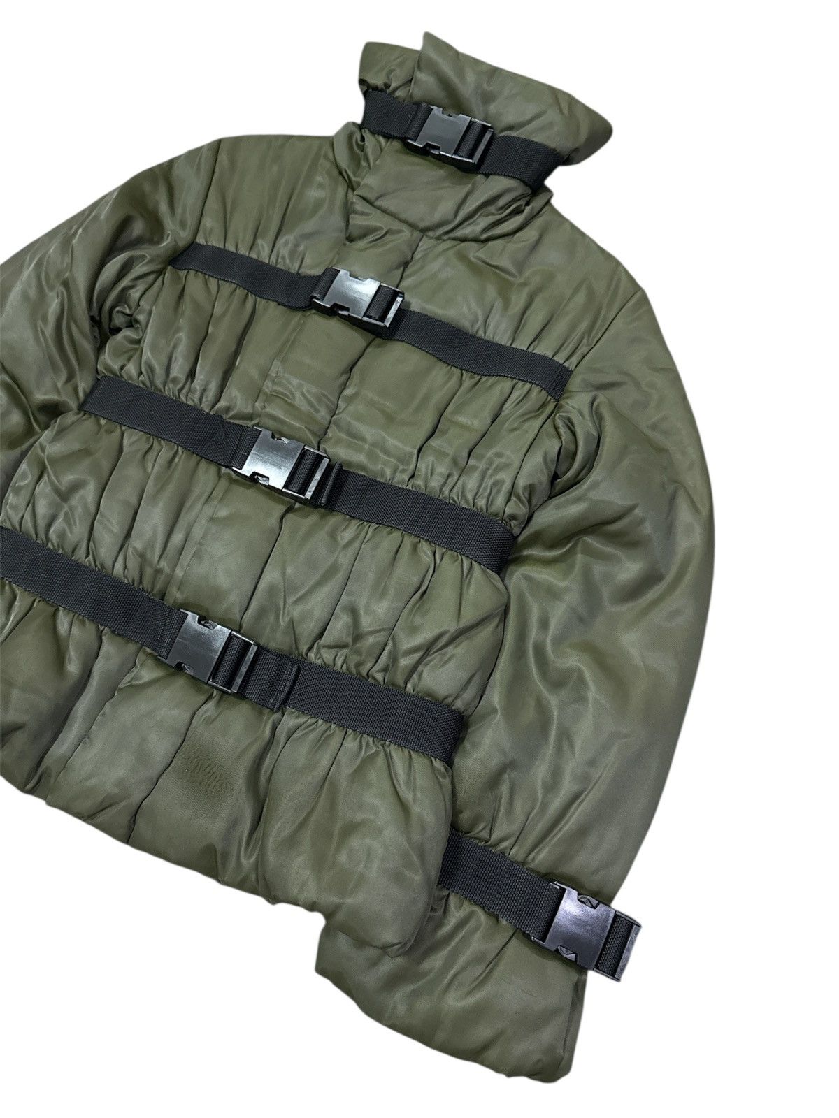 Jean Paul Gaultier AW03 Rare Vintage Runway JPG Bondage strap jacket Size M / US 6-8 / IT 42-44 - 3 Thumbnail