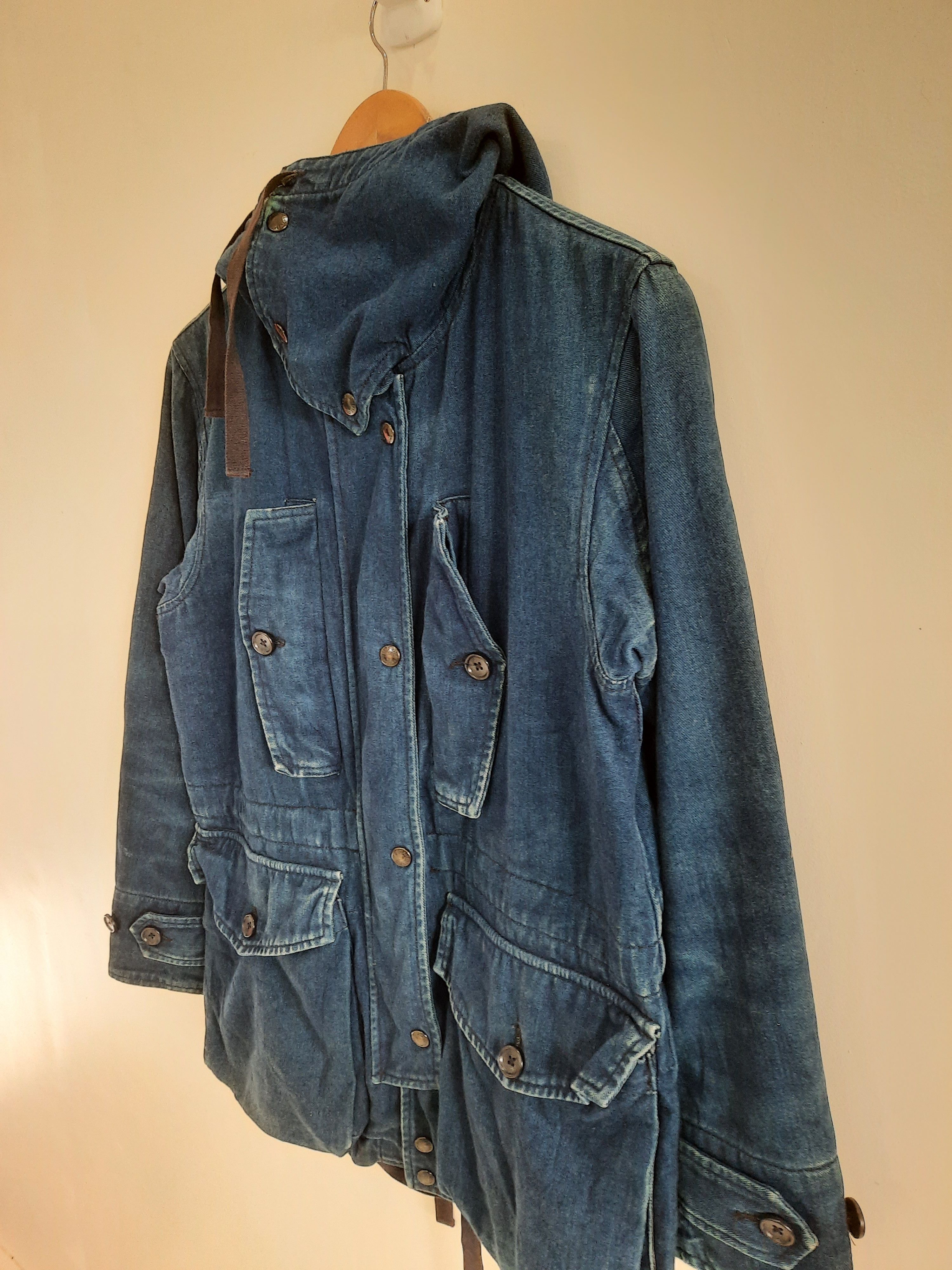Engineered Garments aw2010 - EG Denim Coat Jacket Size US XS / EU 42 / 0 - 4 Thumbnail
