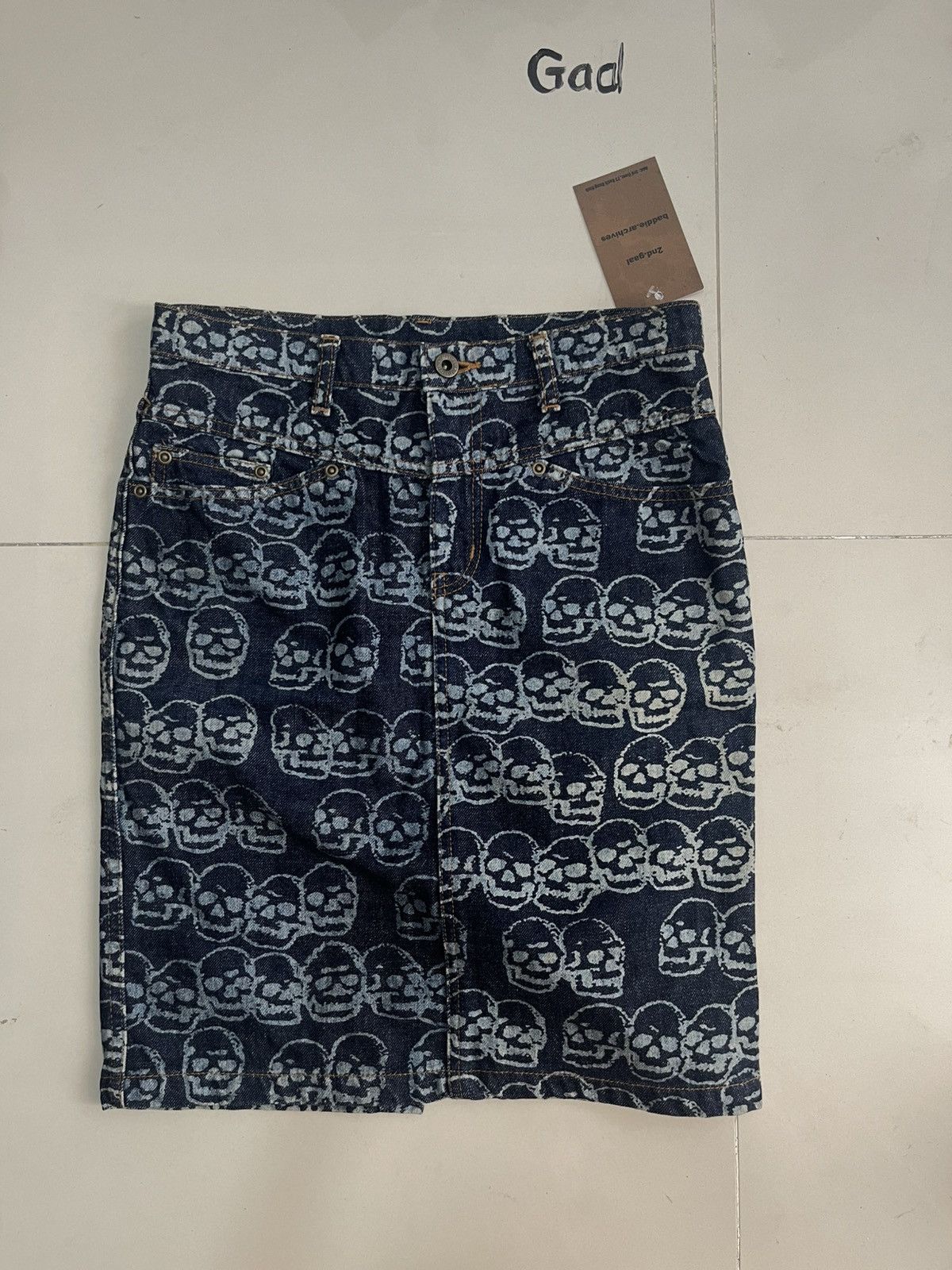 Hysteric Glamour Hysteric Glamour full skull mini skirt Size 26" / US 2 / IT 38 - 1 Thumbnail