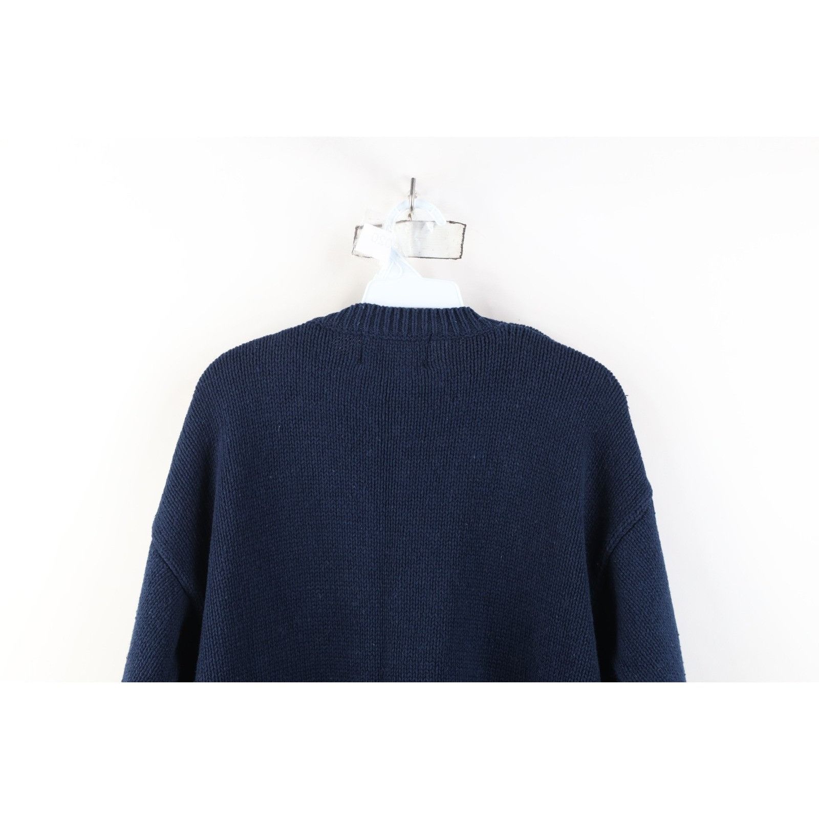 Vintage Vintage 90s Streetwear Heavy Christmas Cardigan Sweater Size L / US 10 / IT 46 - 15 Thumbnail
