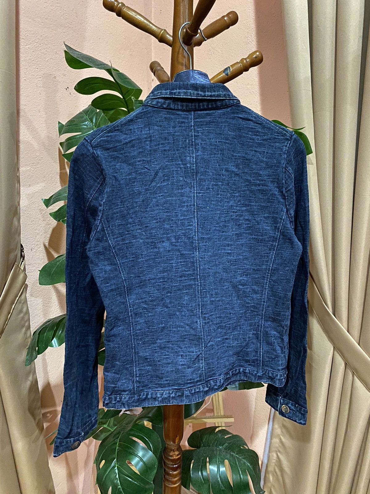 45rpm Rare 45RPM Studio Women’s Indigo-Dyed Denim Jacket Size M / US 6-8 / IT 42-44 - 9 Thumbnail