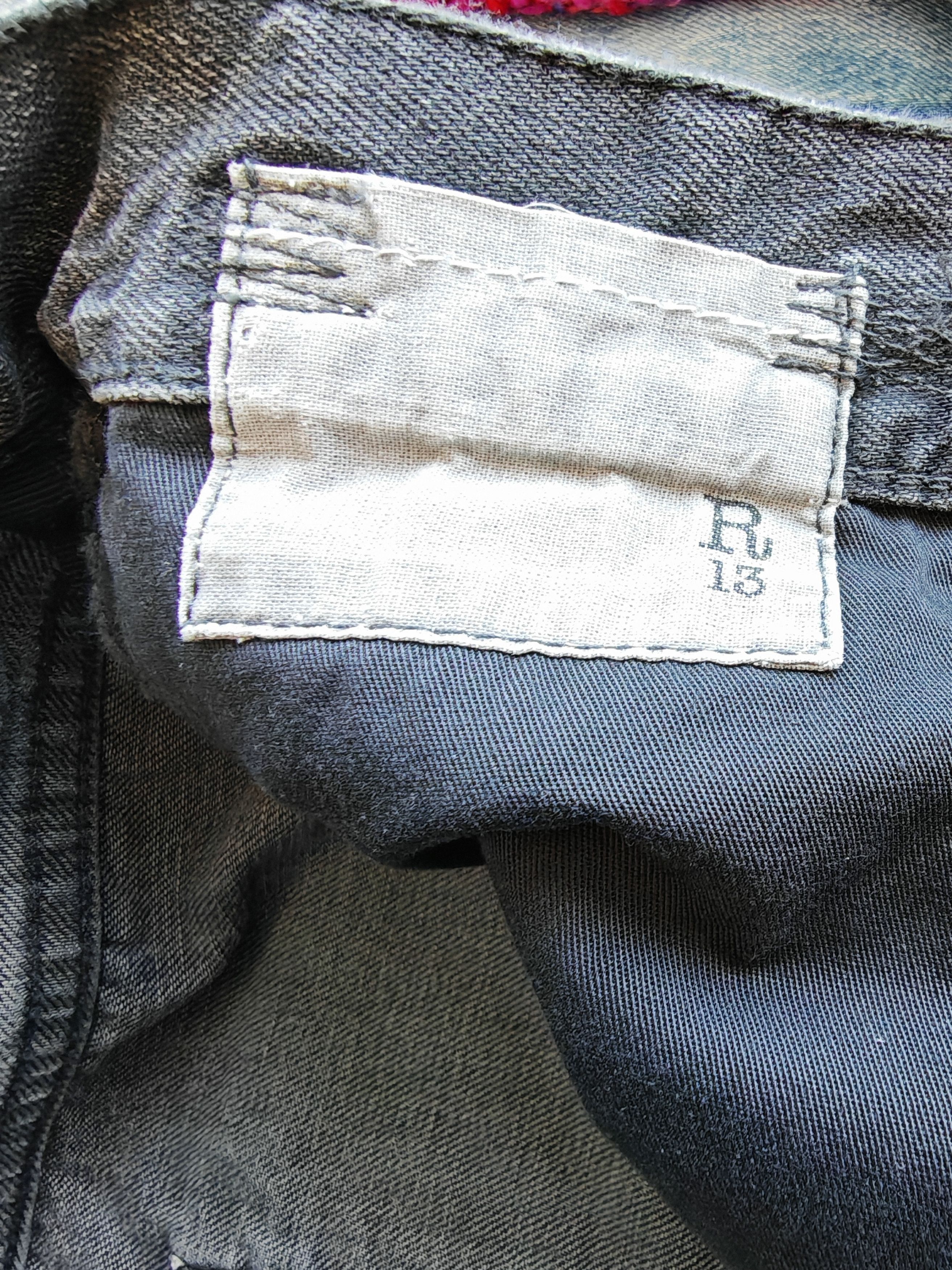 R13 R13 RARE SS19 Factory Sample Cropped Wide Leg Jeans Size 27" / US 4 / IT 40 - 14 Thumbnail