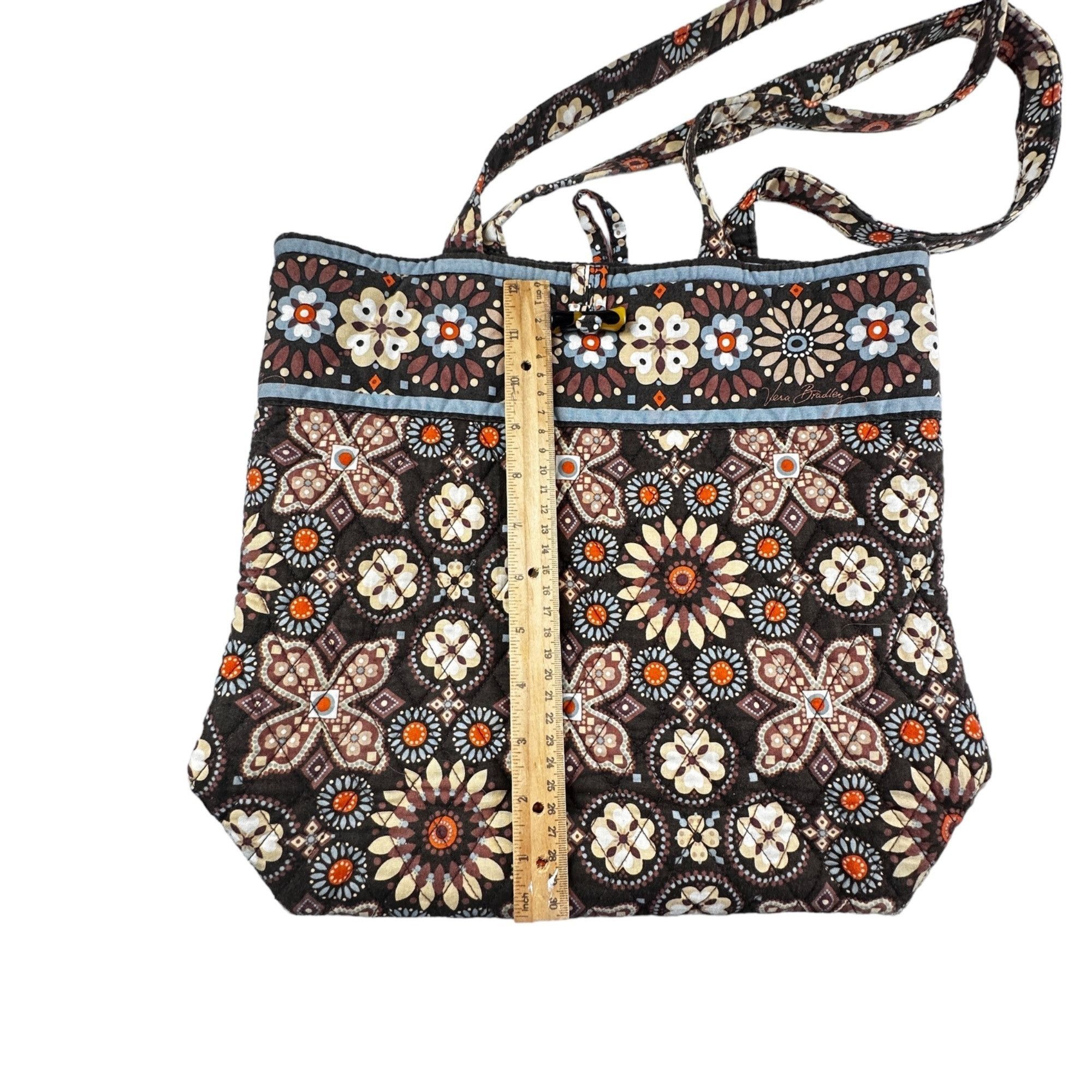 Vera Bradley Vera Bradley Quilted Cotton Shoulder Bag With Floral Pattern Size ONE SIZE - 3 Thumbnail