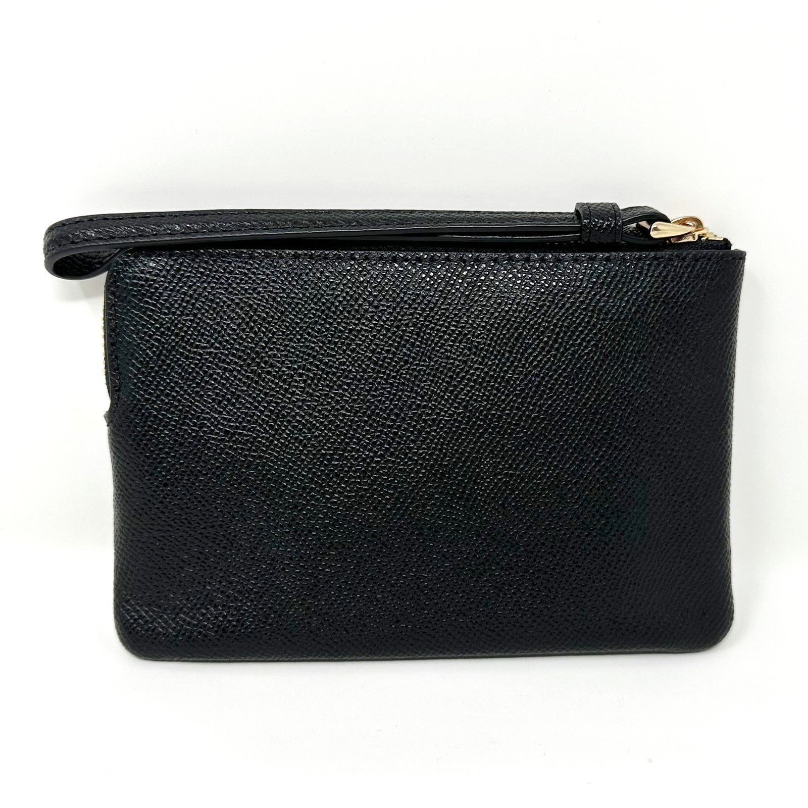Coach Coach Corner Zip Wristlet in Black Leather 58032 New Size ONE SIZE - 3 Thumbnail