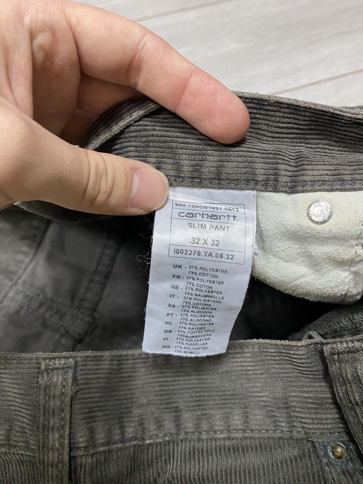 Carhartt Carhartt corduroy slim pants Size US 32 / EU 48 - 6 Thumbnail