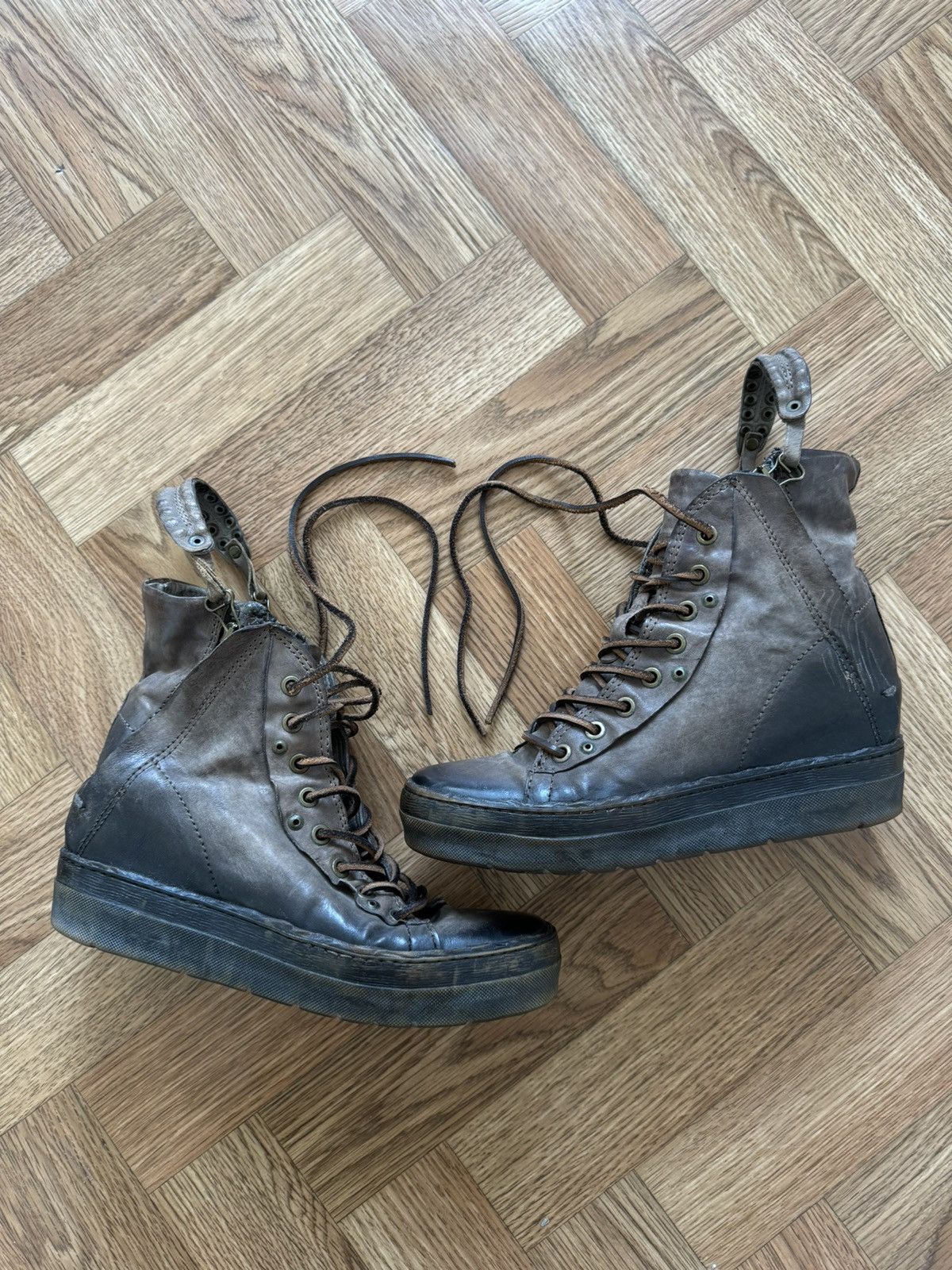 Other Brown A.S. 98 air step rare boots avantgarde shoes Size US 8 / IT 38 - 5 Thumbnail