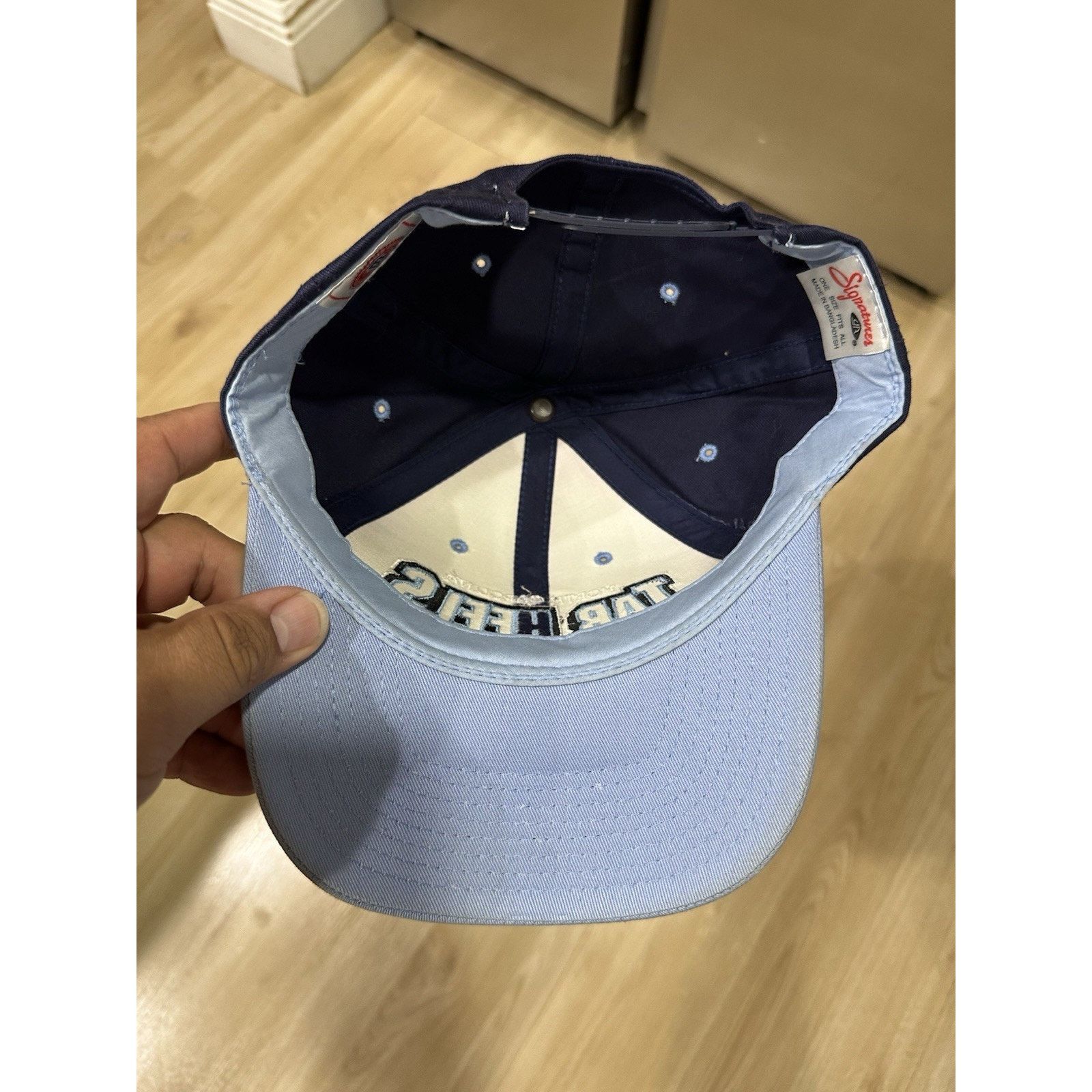 Signatures Tar Heels Carolina Hat Signatures Snapback Cap Blue Size ONE SIZE - 5 Thumbnail