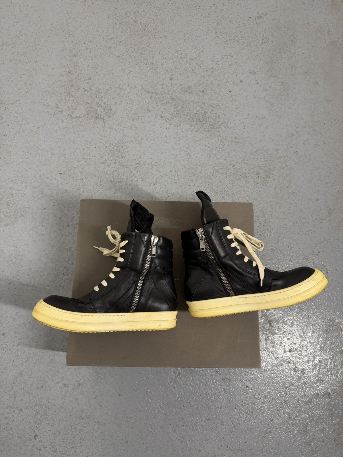 Rick Owens Rick Owens Geobasket With Box Size US 8 / IT 38 - 5 Thumbnail