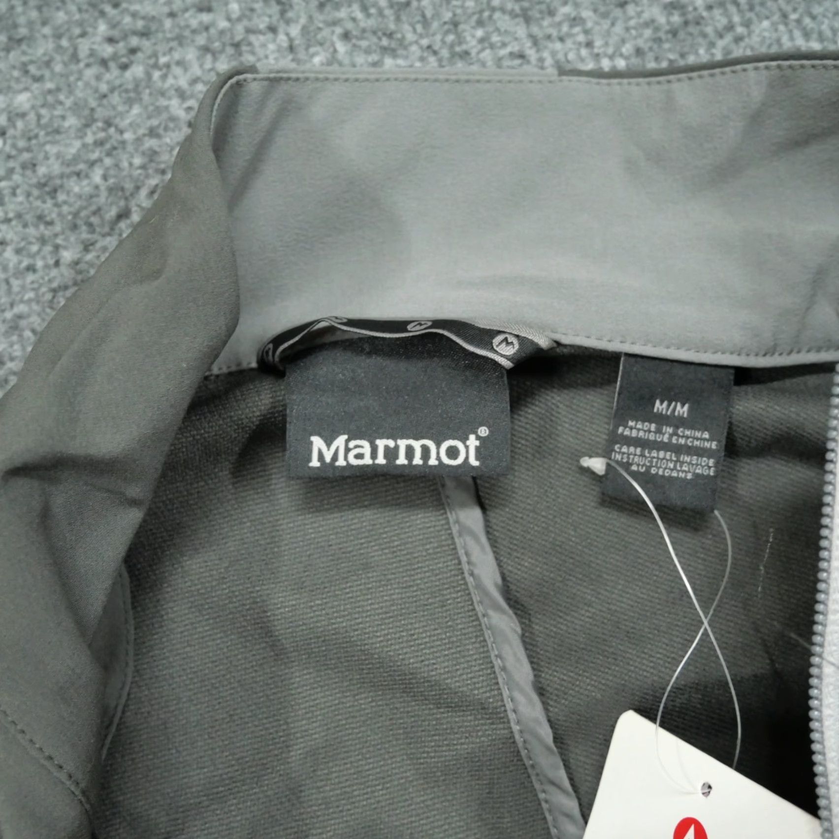 Marmot Marmot Jacket Mens M Grey Full Zip Tempo M3 Outdoors Casual Size US M / EU 48-50 / 2 - 5 Thumbnail