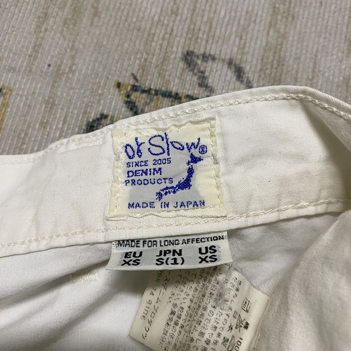 Orslow Orslow White Carpenter Pants Size US 29 - 21 Thumbnail