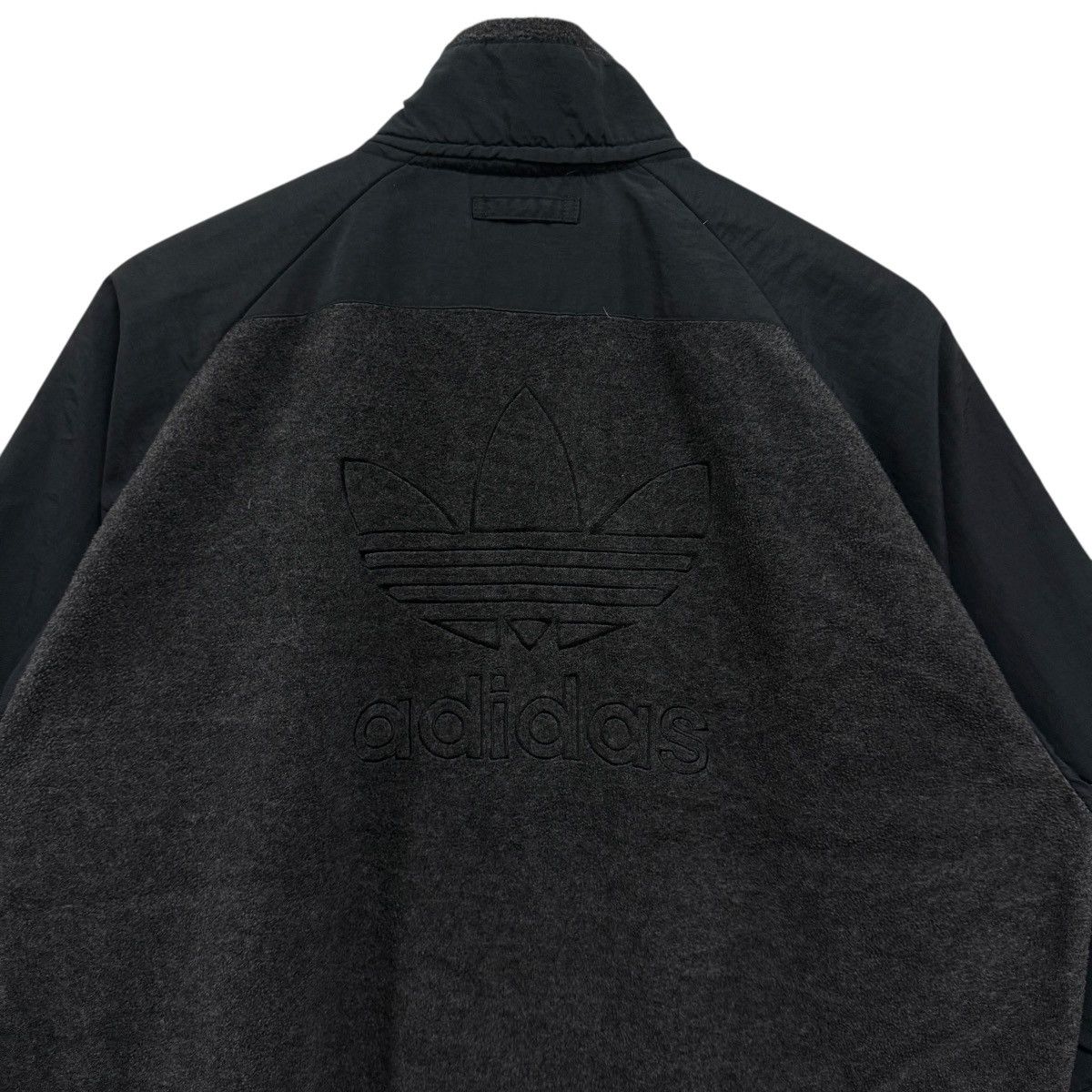 Adidas Vintage Adidas Trefoil Full Zipper Big Logo Size US XL / EU 56 / 4 - 5 Thumbnail
