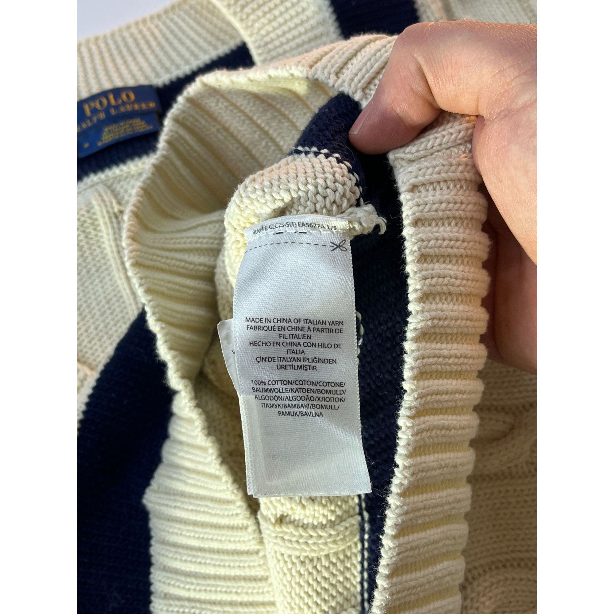 Polo Ralph Lauren × Ralph Lauren Polo Ralph Lauren Womens Cable-Knit Sweater Size M / US 6-8 / IT 42-44 - 5 Thumbnail