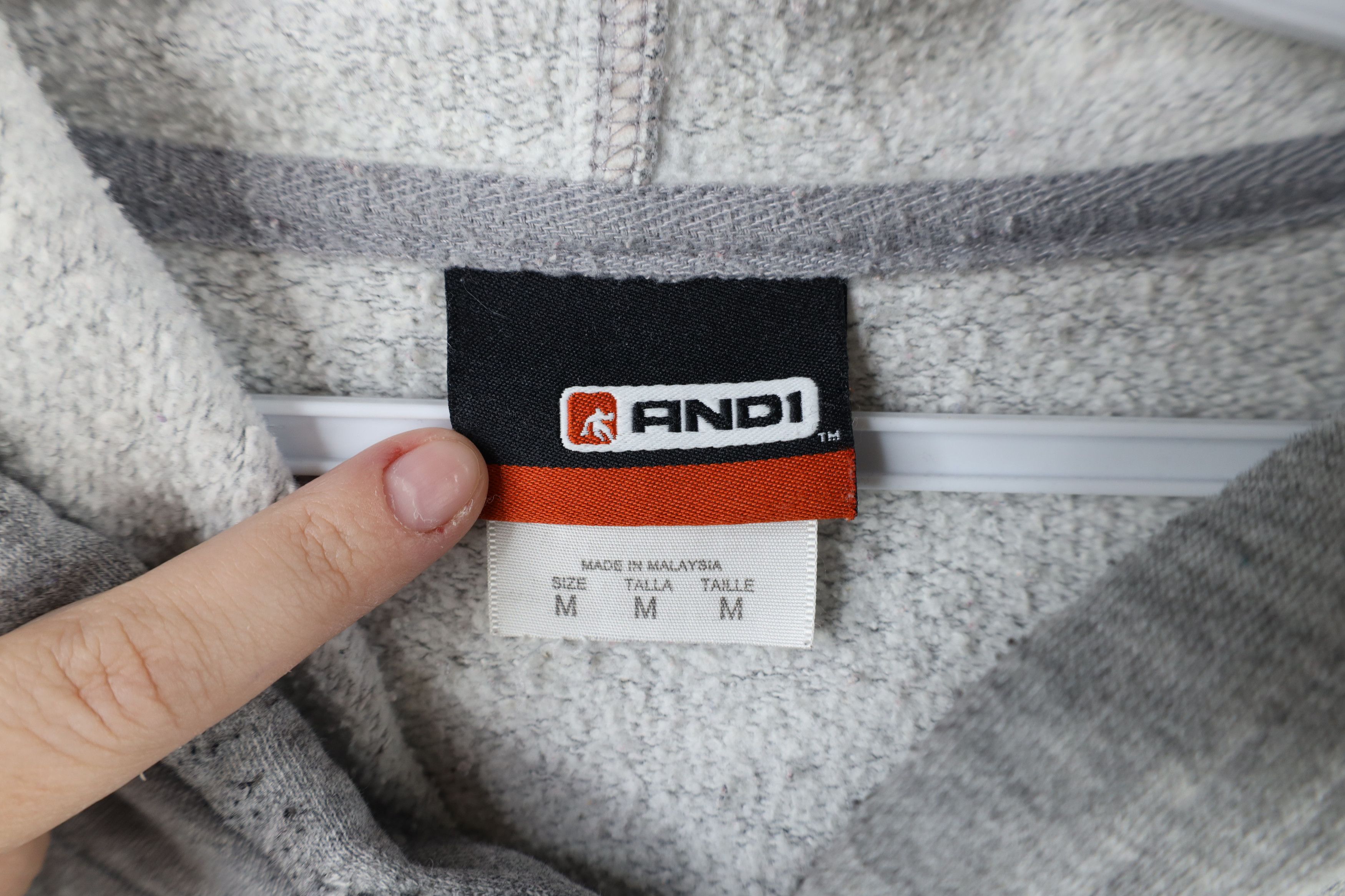 Vintage Vintage 90s AND1 of Pennsylvania Penn Hoodie Sweatshirt Size US M / EU 48-50 / 2 - 8 Thumbnail