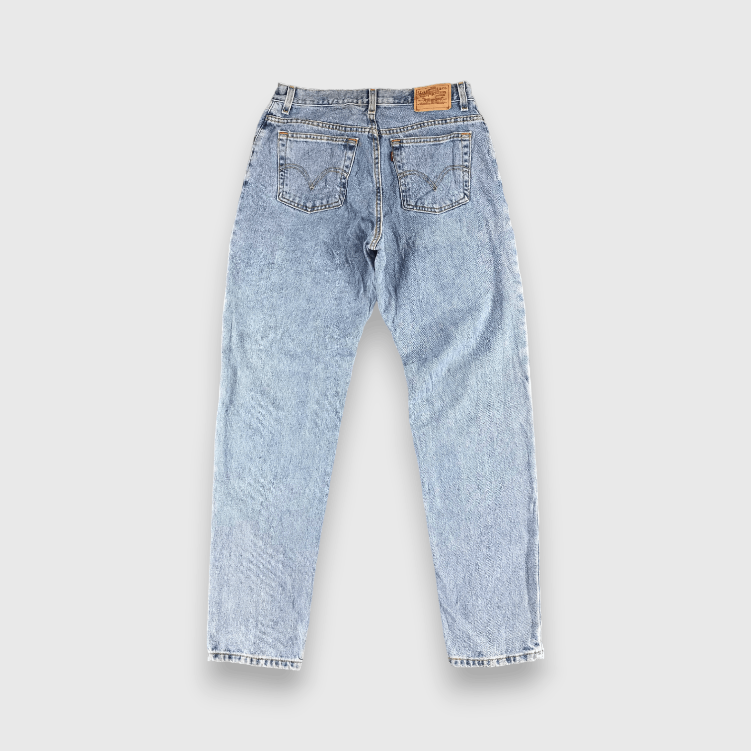 Levi's Vintage Levis 550 Jeans Blue Stone Washed -J523 Size US 31 - 2 Thumbnail