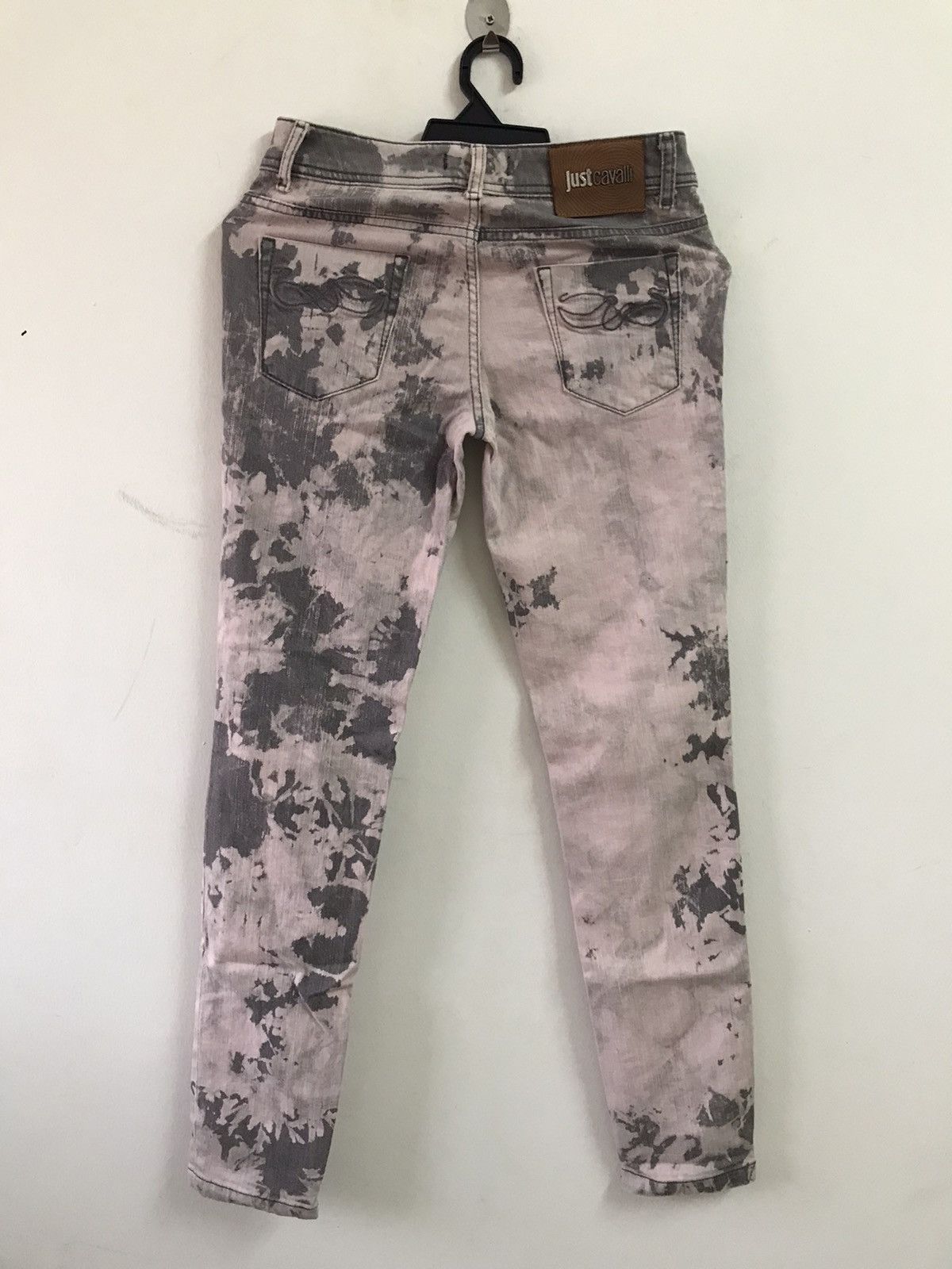 Jean Roberto Cavalli jeans Pants Printed Sky Vintage Size 28" / US 6 / IT 42 - 4 Thumbnail