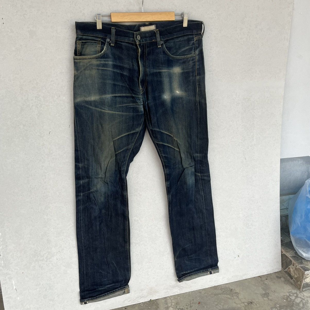 Other Vintage Dark wash Slim Fit Jeans With A Look Size L W18 L33 Size US 26 / EU 42 - 3 Thumbnail