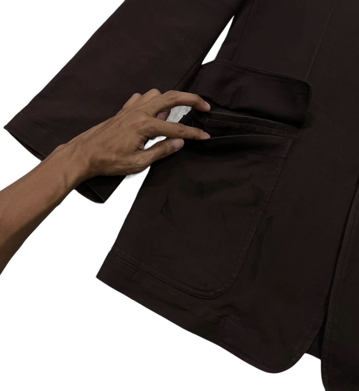 Yohji Yamamoto Vintage Yohji Yamamoto Signature A.A.R Buttons Jacket Size US M / EU 48-50 / 2 - 9 Thumbnail