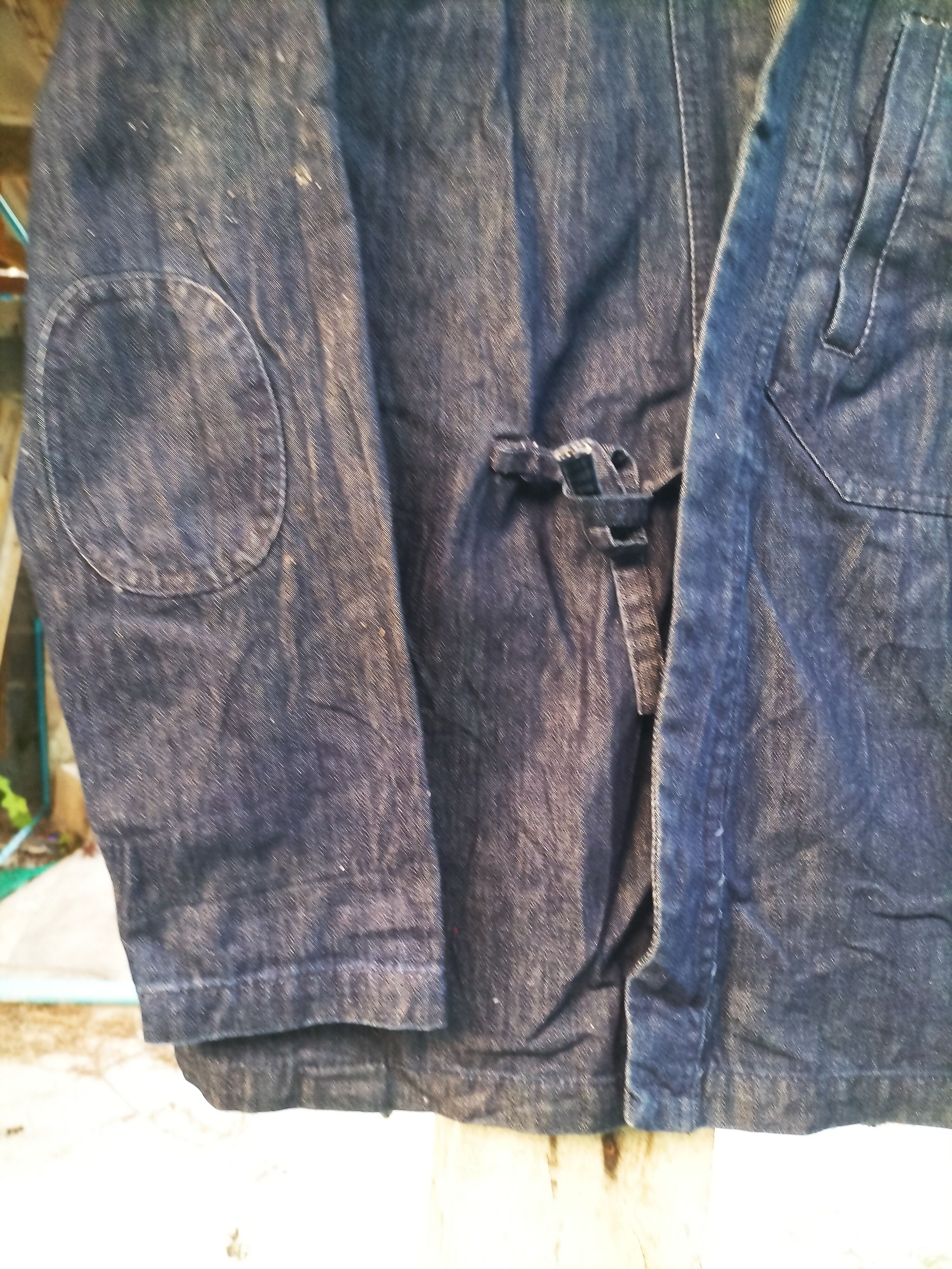 Japanese Brand Vintage Mr. DT Denim Yukata Navy Fashion Workwear Bluenavy Size US M / EU 48-50 / 2 - 6 Thumbnail