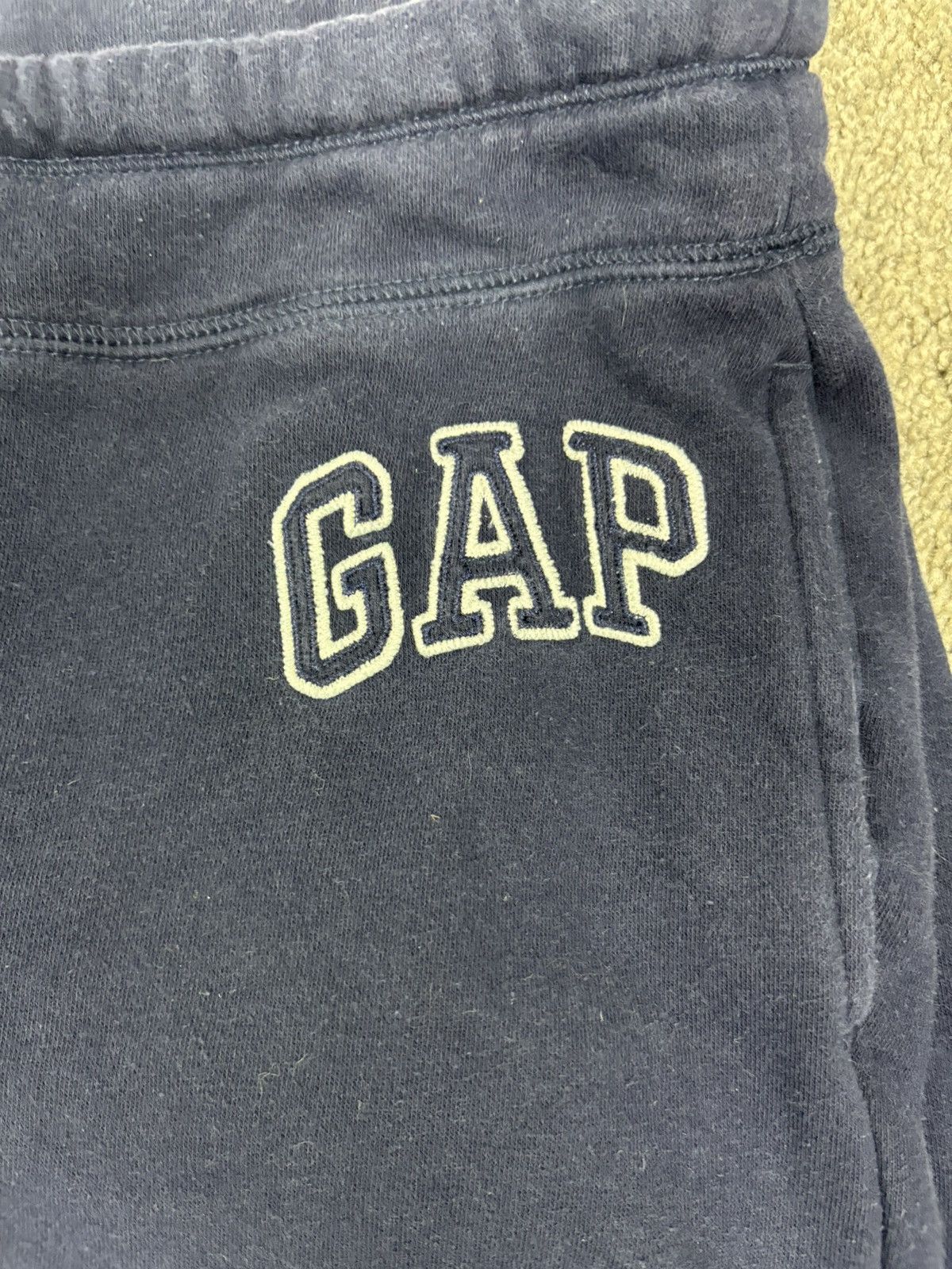 Vintage Y2k navy gap sweatpants Size US 30 / EU 46 - 2 Thumbnail