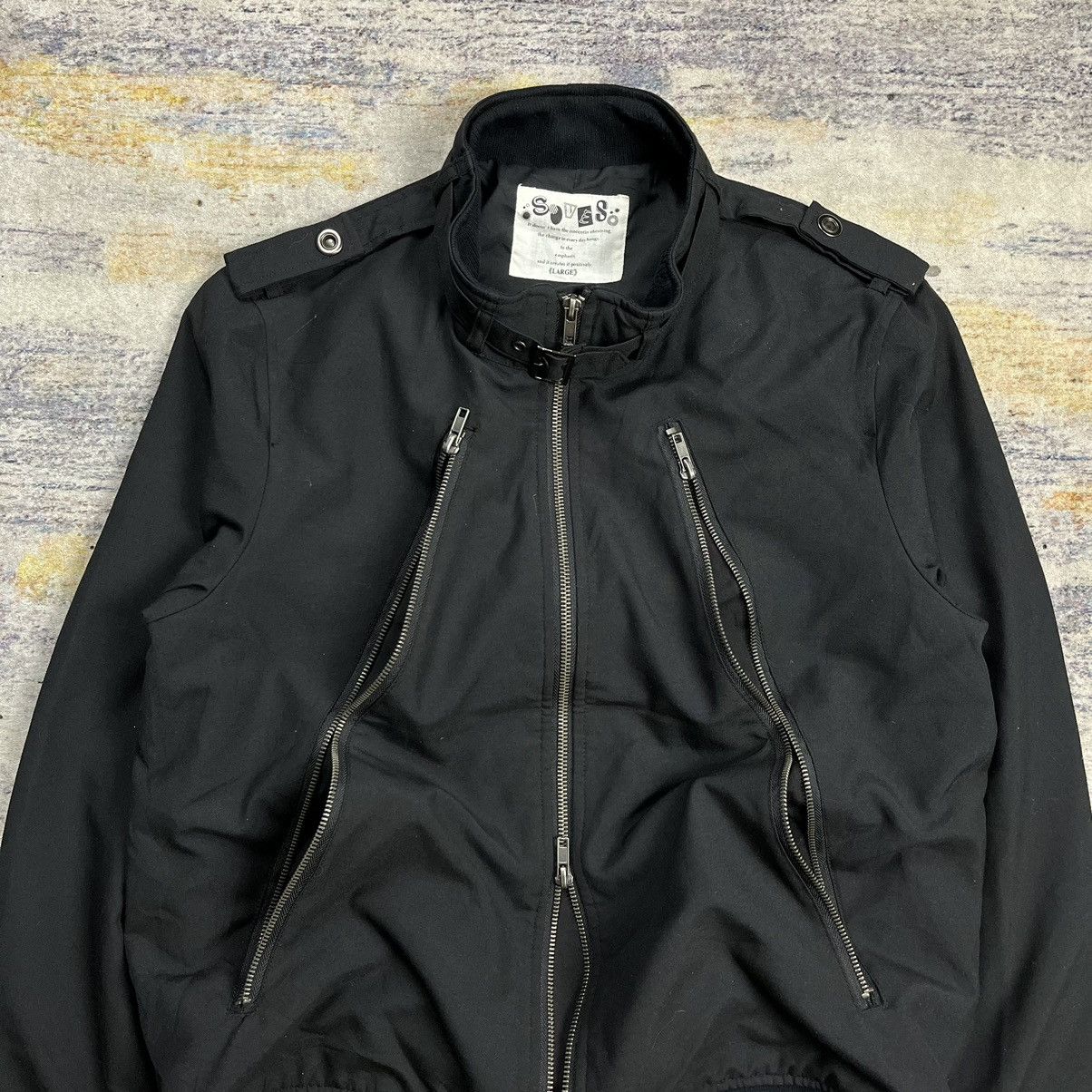 Japanese Brand Japanese brand Soveso multi zipper look like margiela jacket Size US L / EU 52-54 / 3 - 3 Thumbnail