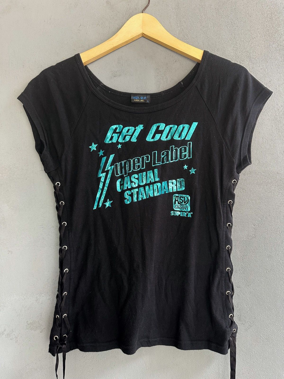 Angel Blue × Hysteric Glamour × Japanese Brand 2000s Gothic Angel Blue Size M / US 6-8 / IT 42-44 - 3 Thumbnail
