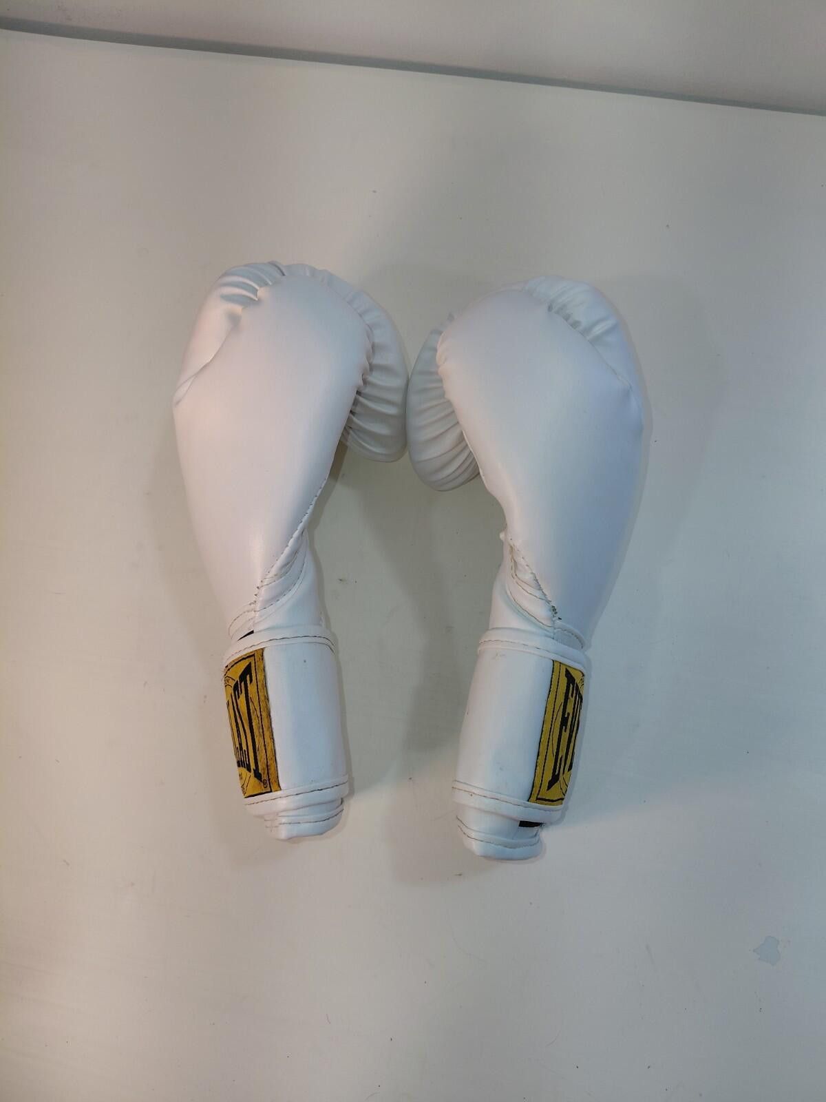 Everlast Everlast 1910 12 Ounce White Sparring Gloves Size ONE SIZE - 2 Thumbnail