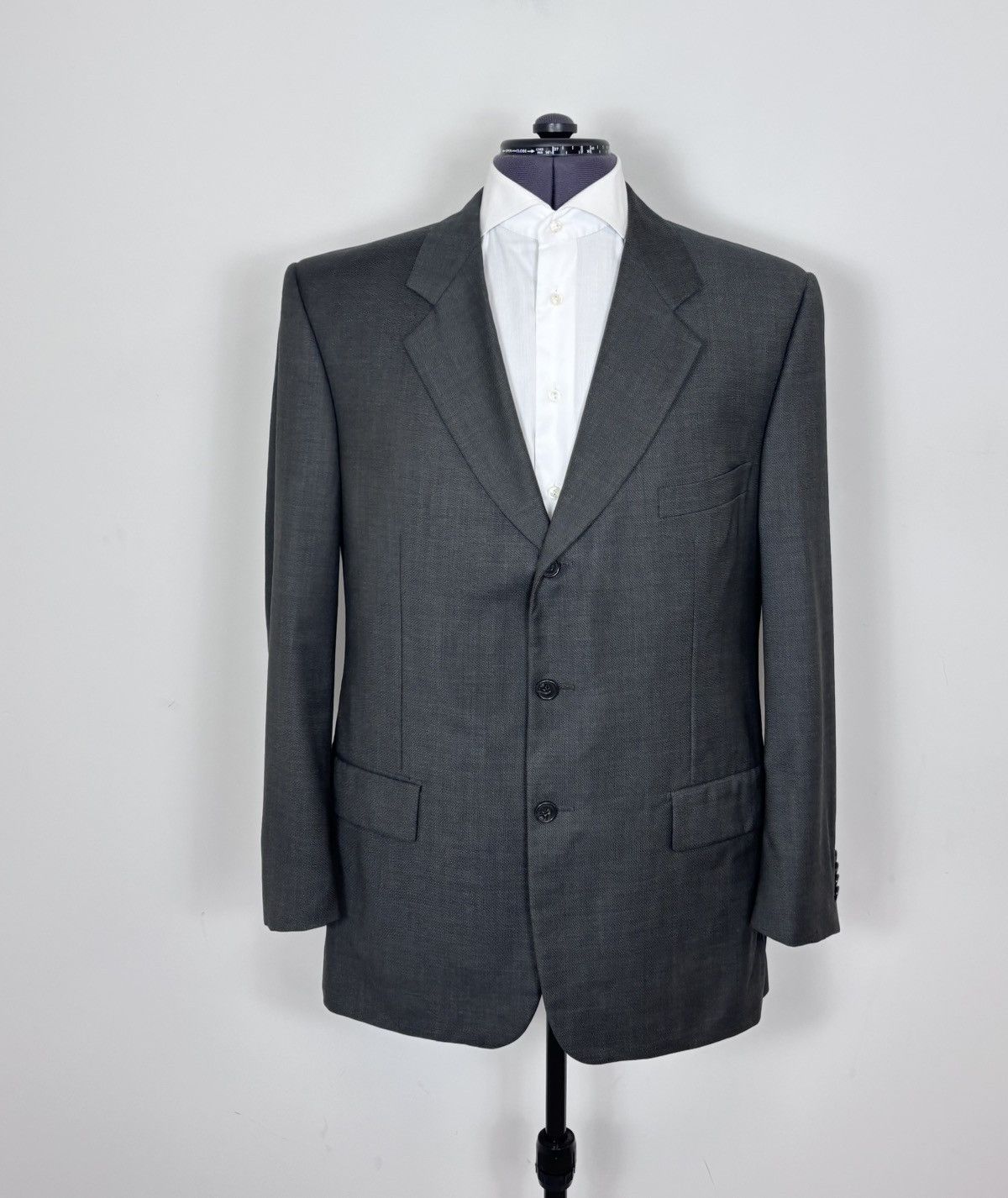 Corneliani Corneliani Men’s 2-Piece Grey Super 120s Wool Suit Size 42R - 2 Thumbnail