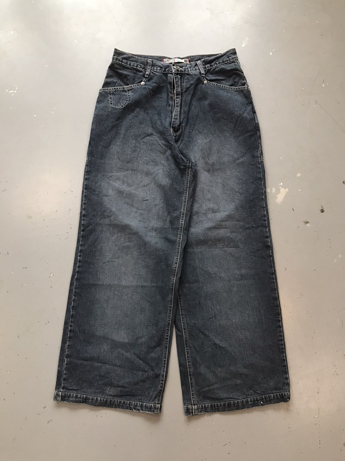 Vintage Vintage plugg big pocket baggy denim Size US 30 / EU 46 - 2 Thumbnail