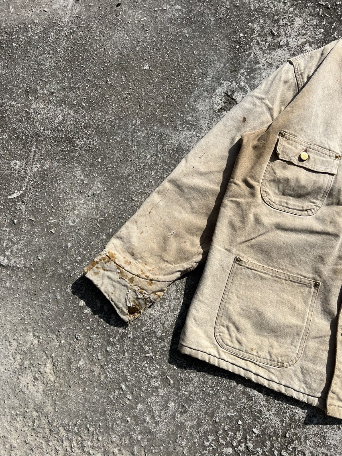 Carhartt Vintage 80s Carhartt Chore Coat Jacket Size US M / EU 48-50 / 2 - 7 Thumbnail