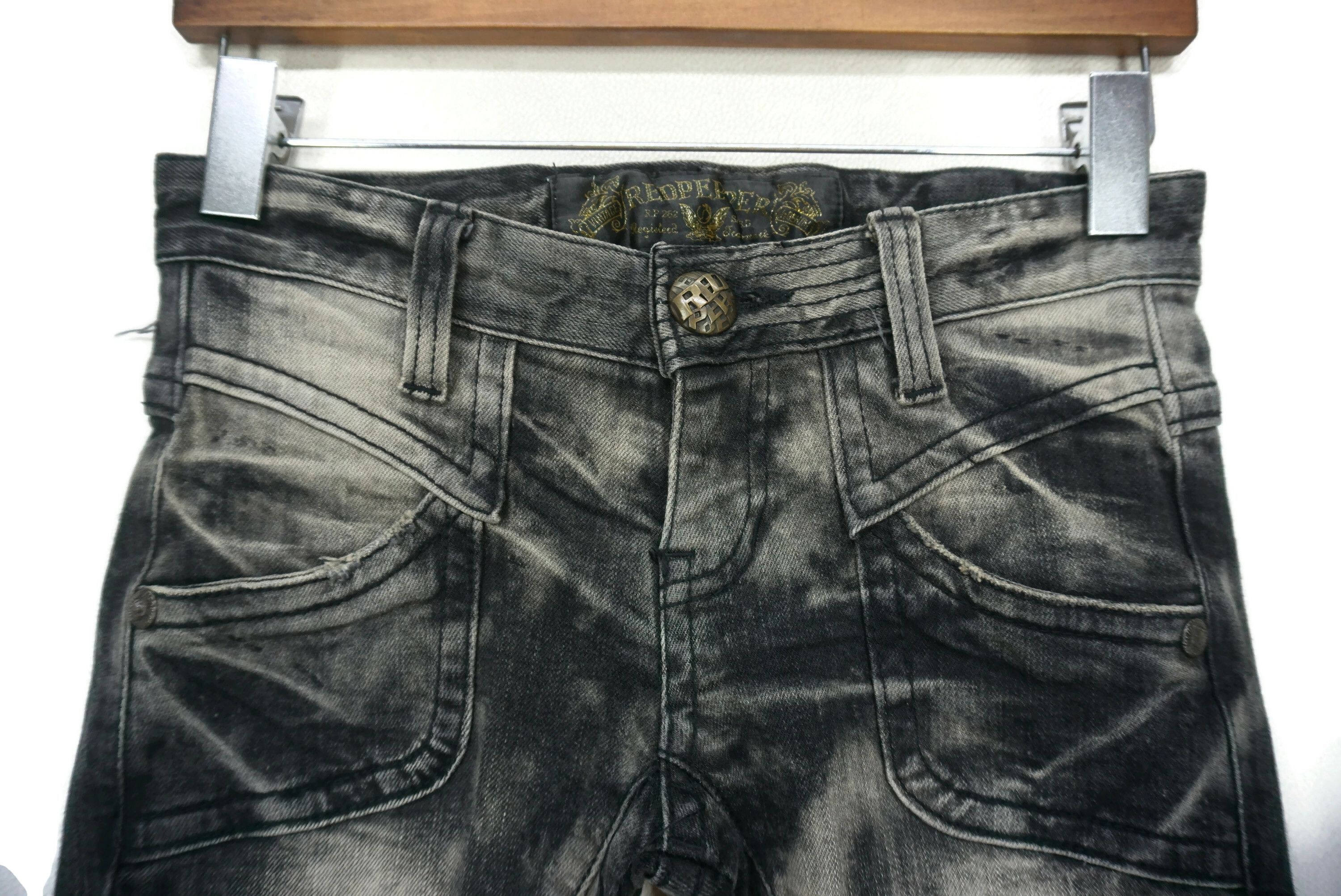 Japanese Brand Red Pepper Jeans Size 24 fit W28xL34.5 Low Rise Skinny Size 24" / US 00 / IT 34 - 3 Thumbnail