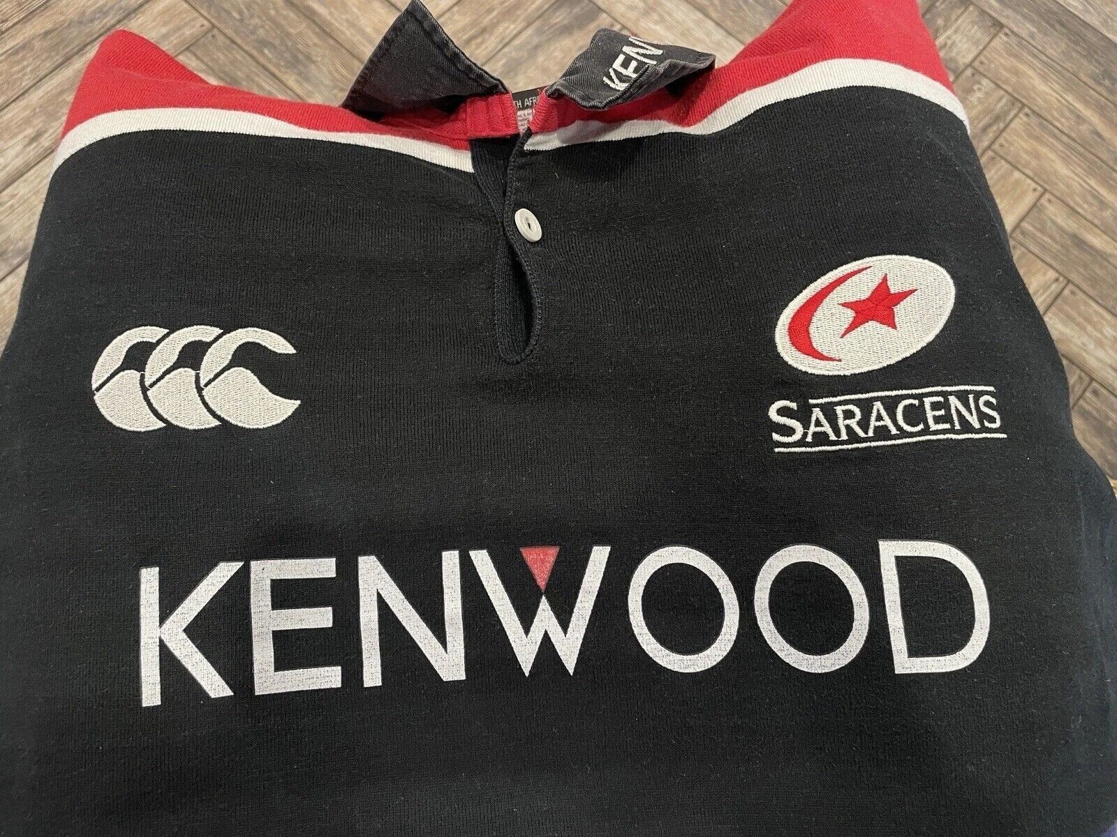 Reebok VINTAGE SARACENS CANTERBURRY SHIRT RUGBY LOT OF 3 JERSEY Size US XL / EU 56 / 4 - 10 Thumbnail