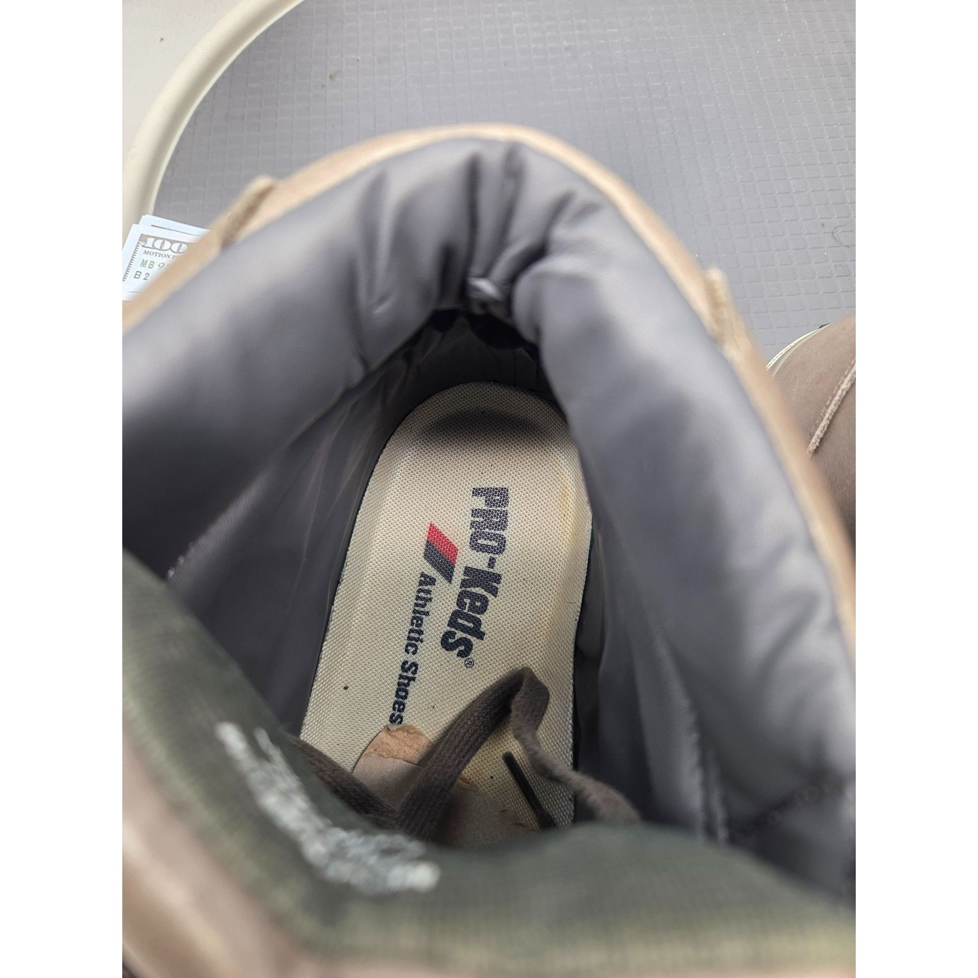 Pro-Keds Pro-Keds Royal Plus Hi Men’s Shoes Size 14 Gray Athletic Sne Size US 14 / EU 47 - 11 Thumbnail
